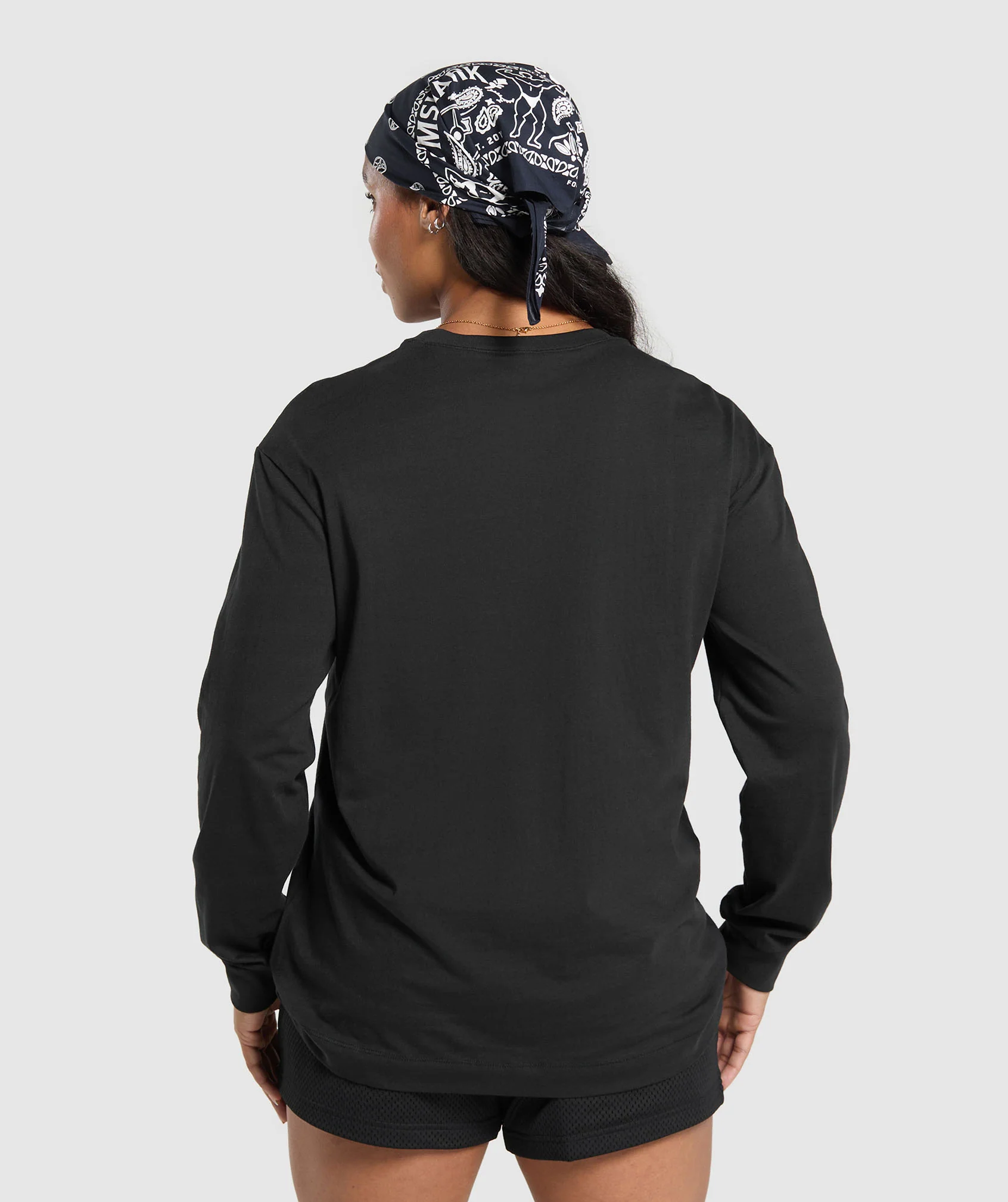 Gymshark Lifting Essentials Long Sleeve Top - Black