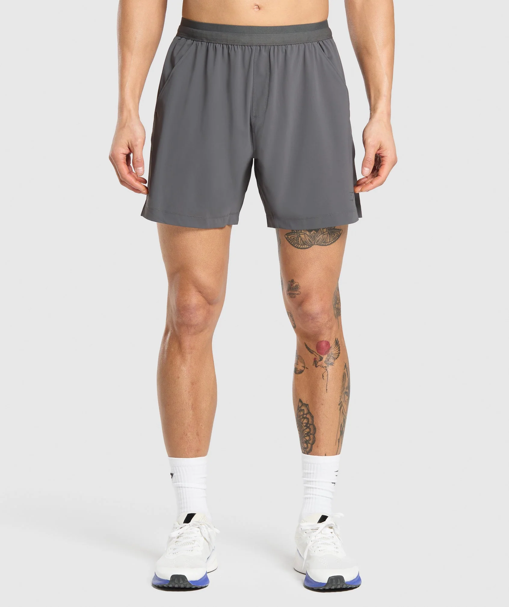 Gymshark Studio 6 Shorts - Graphite Grey