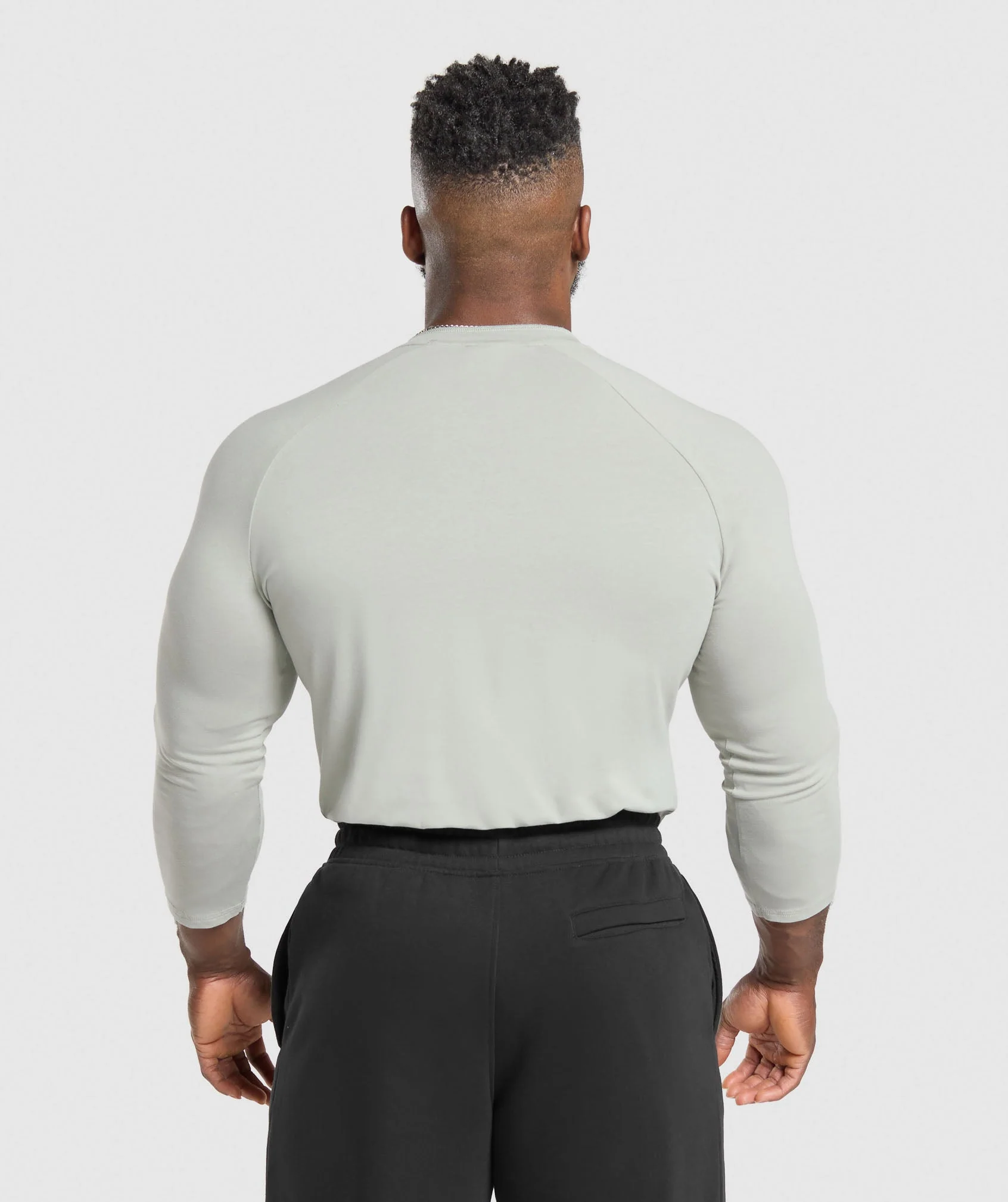 Gymshark Legacy Henley - Stone Grey