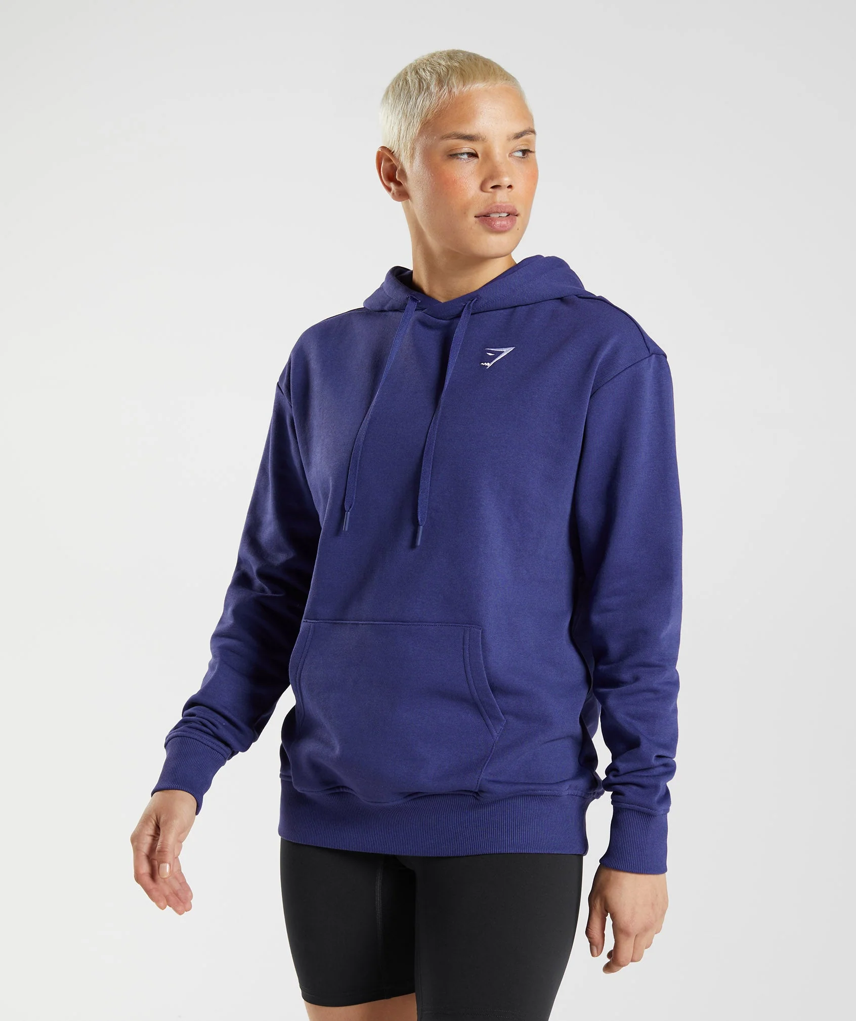 Gymshark Training Oversized Hoodie - Neptune Purple