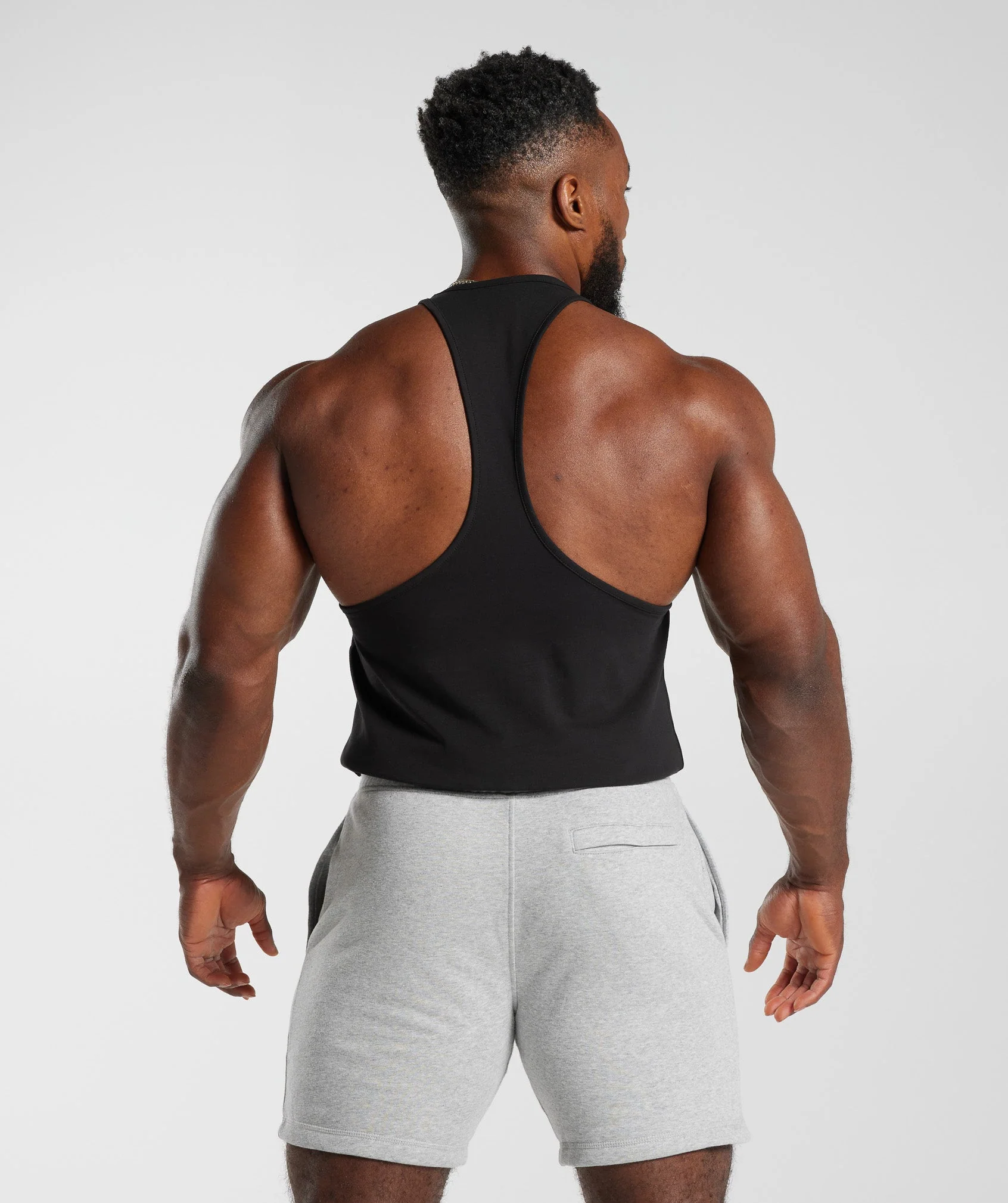 Gymshark Retrowave Stringer - Black