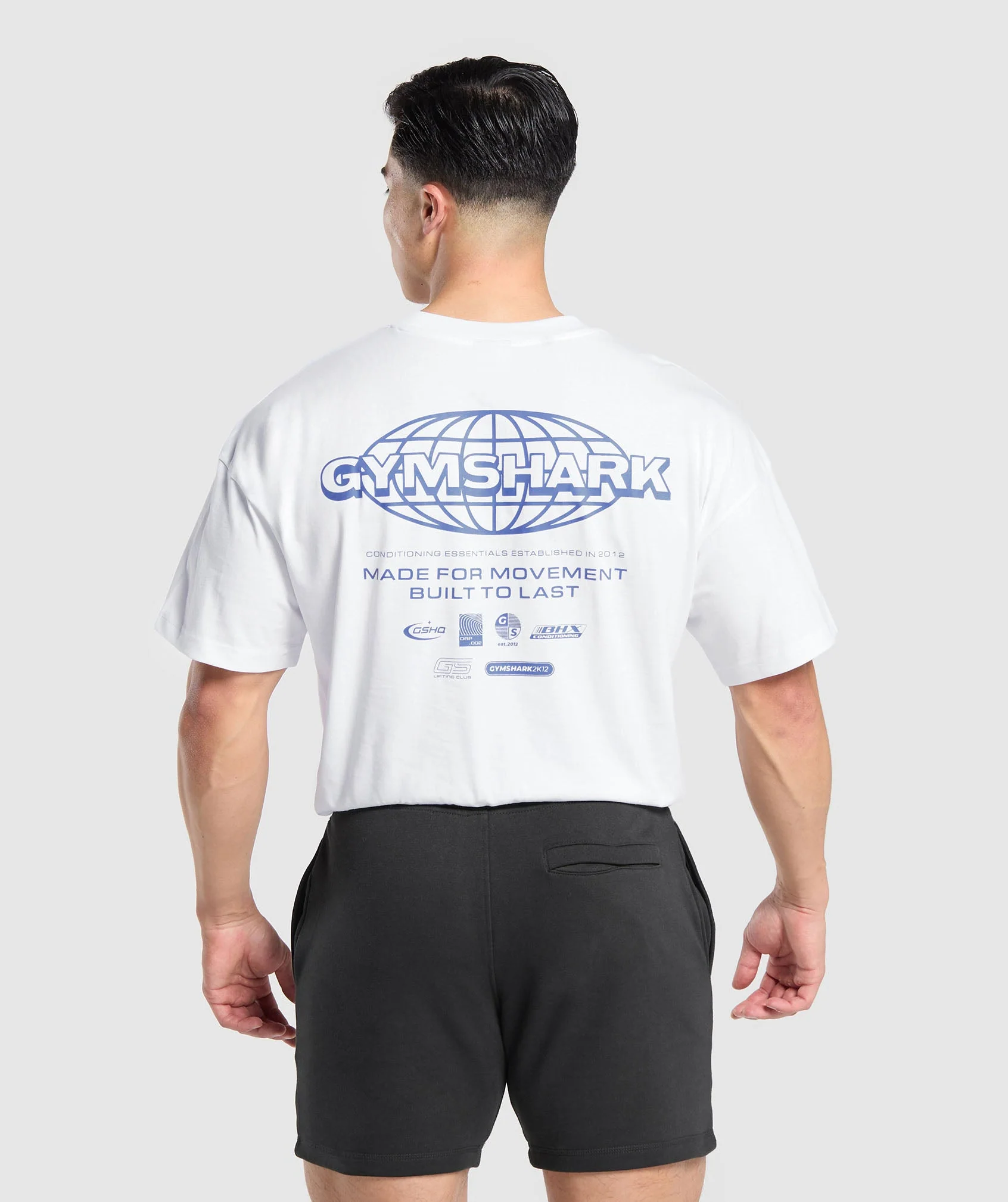 Gymshark Worldwide T-Shirt - White
