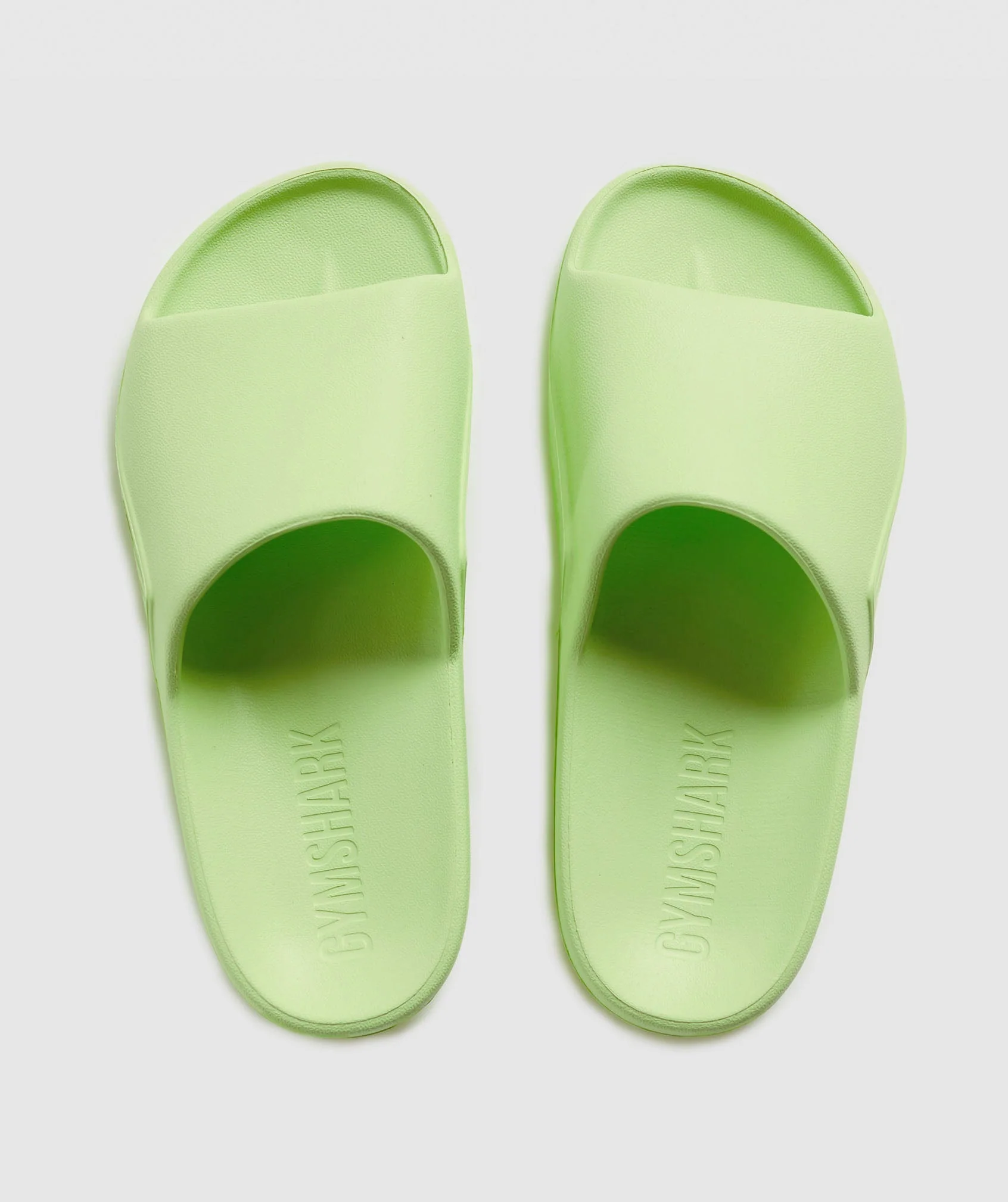 Gymshark Rest Day Slides - Pastel Sage Green
