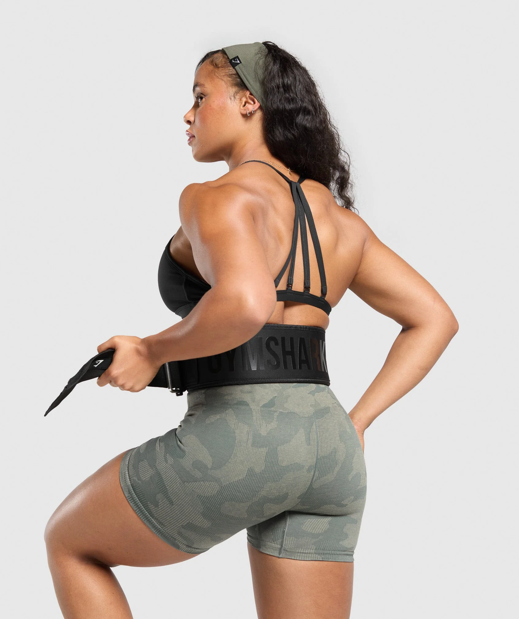 Gymshark Velcro Weightlifting Belt - Black