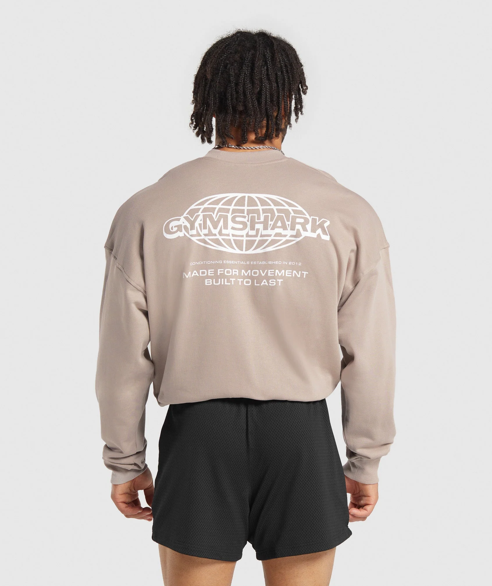Gymshark Worldwide Crew - Stone Pink