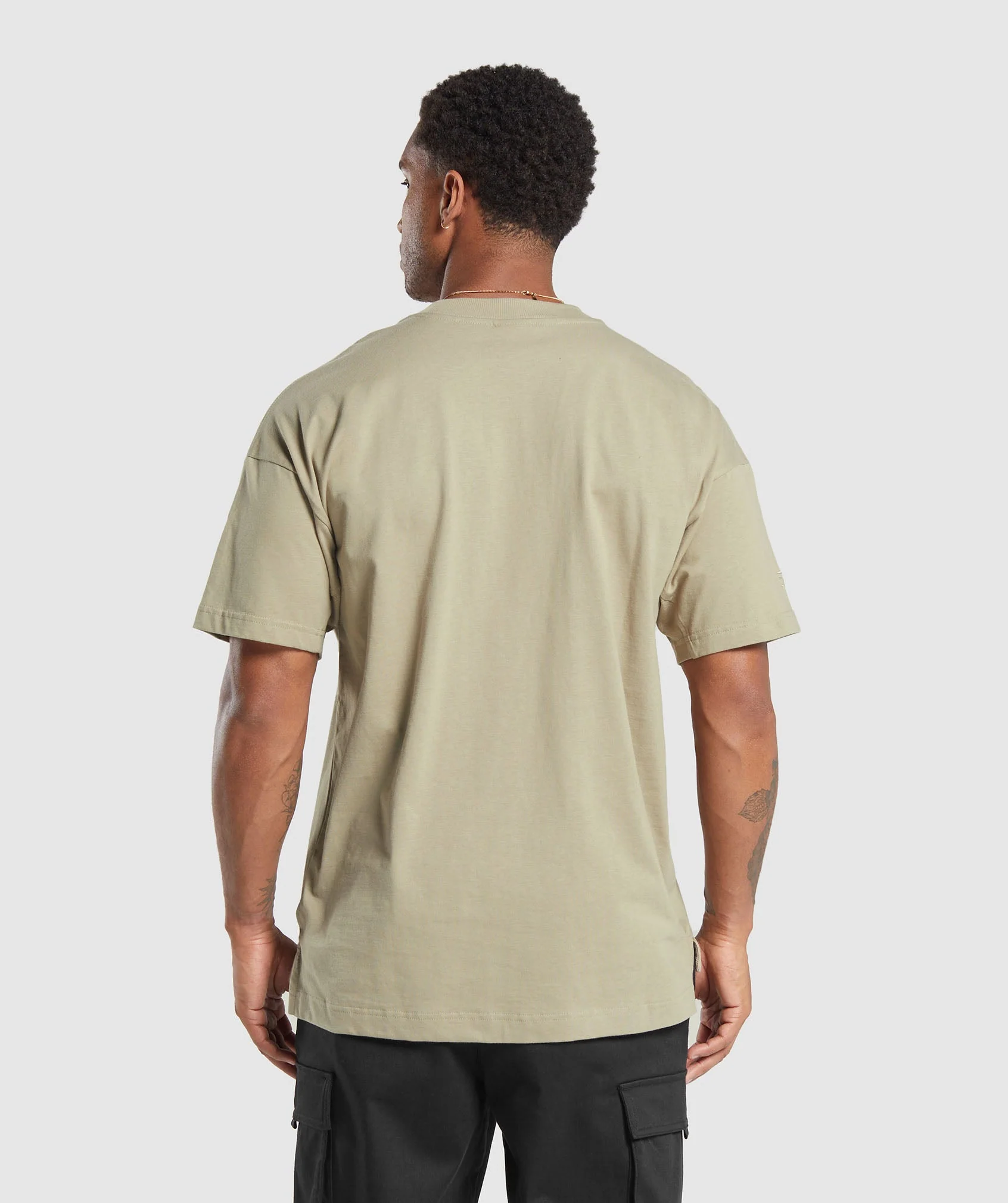 Gymshark Rest Day Essentials T-Shirt - Sand Brown