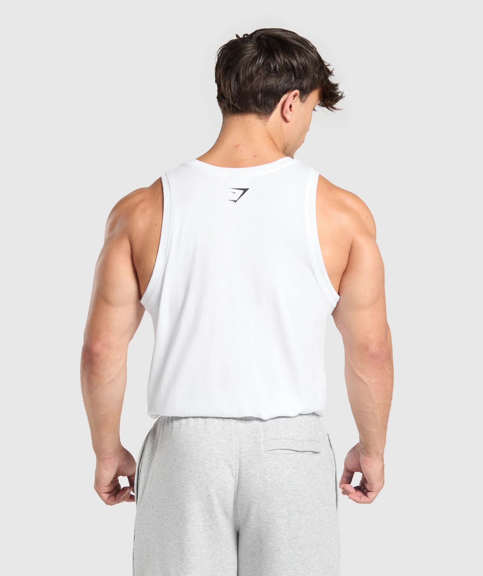 Gymshark 2012 Lifting Tank - White