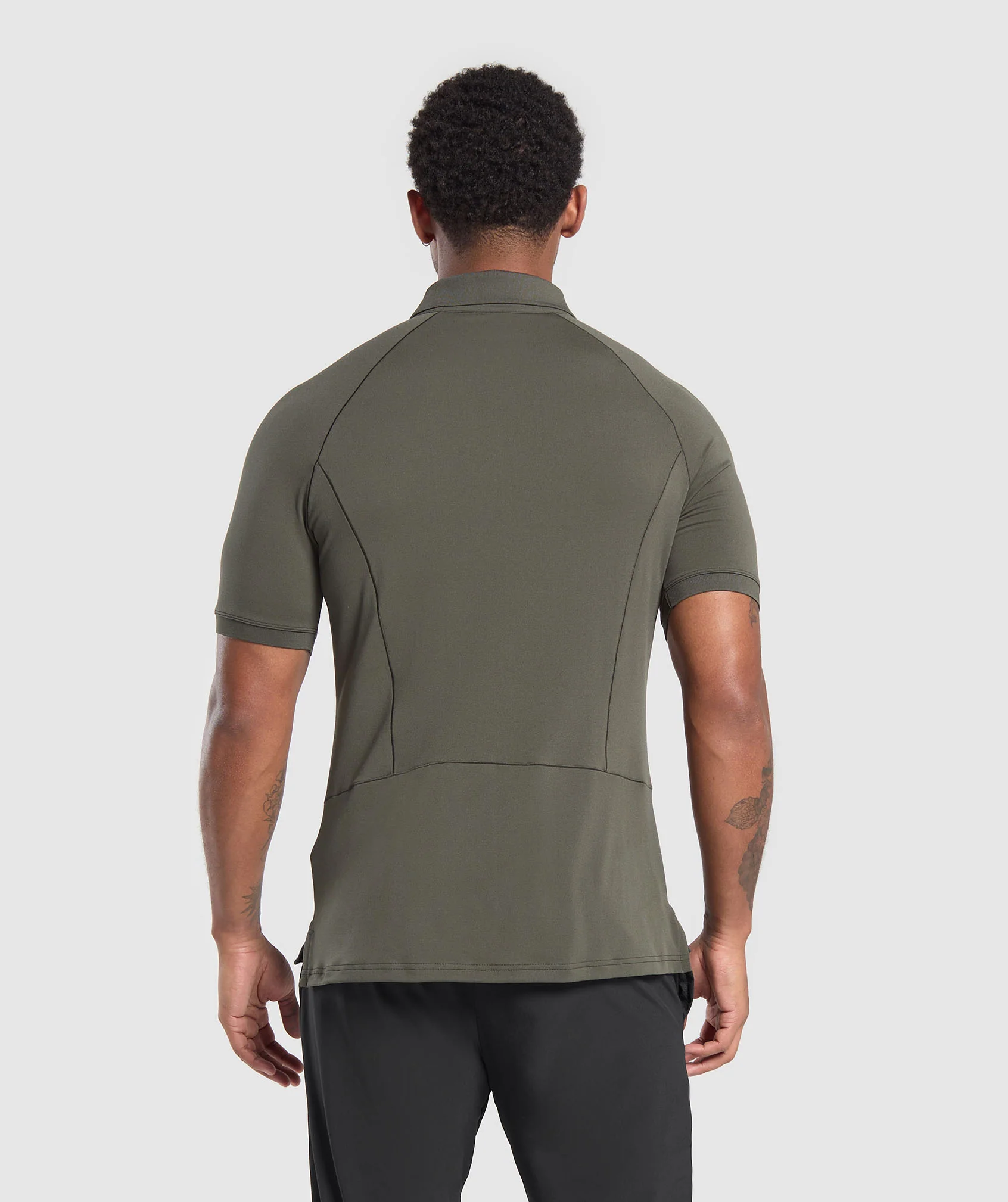 Gymshark Performance Polo Shirt - Strength Green