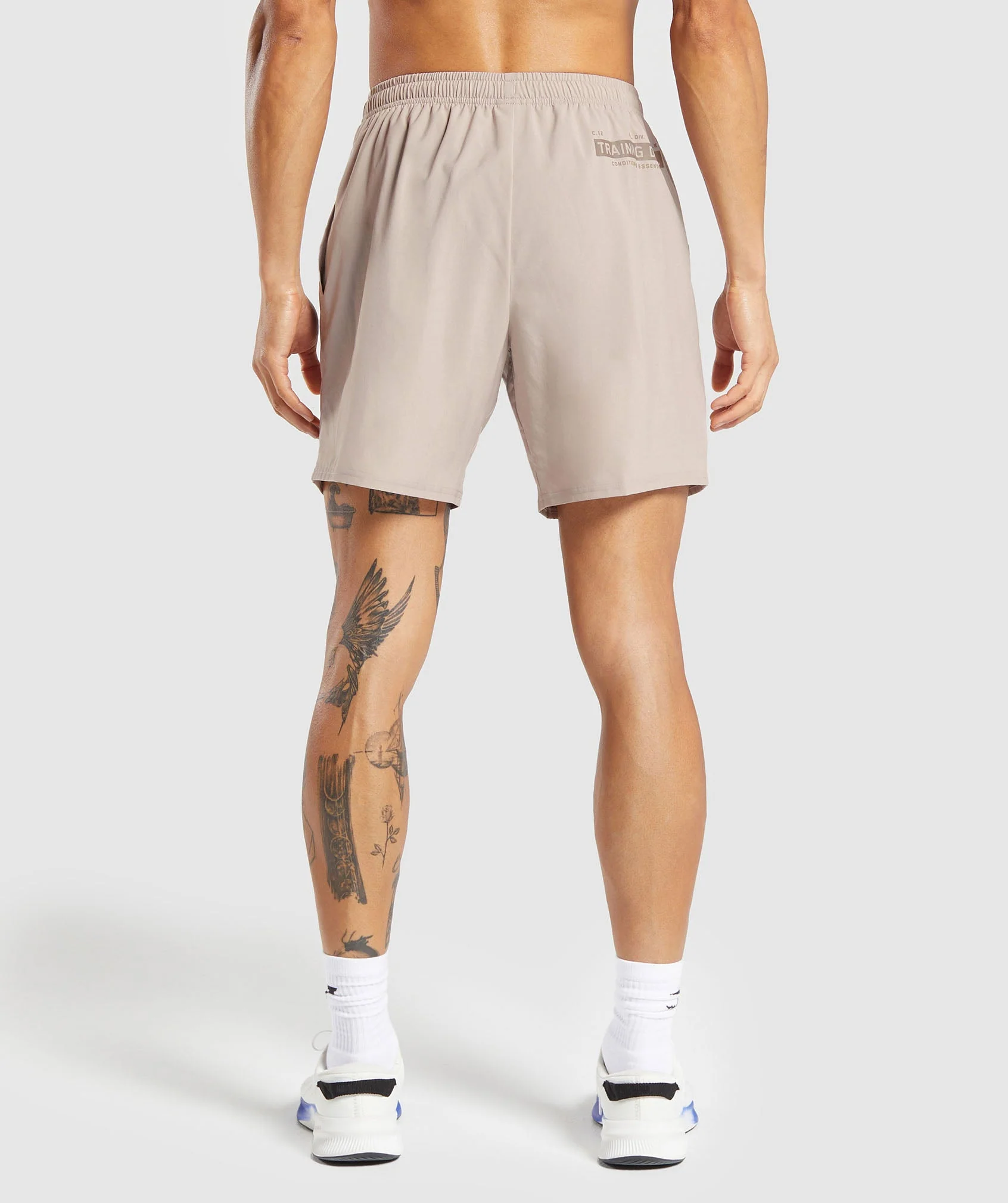Gymshark Training Department 7 Shorts - Stone Pink