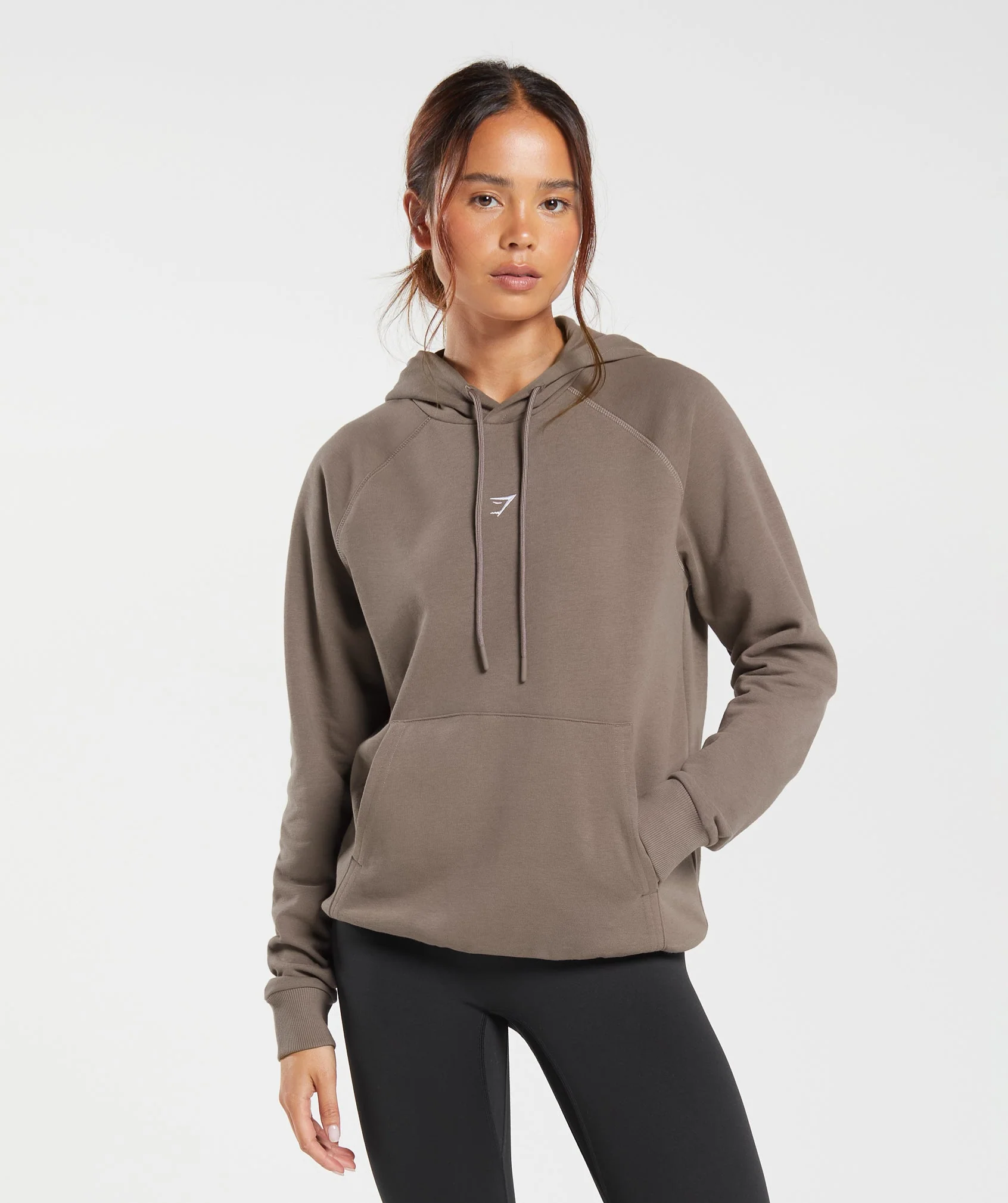 Gymshark Training Hoodie - Dusty Brown