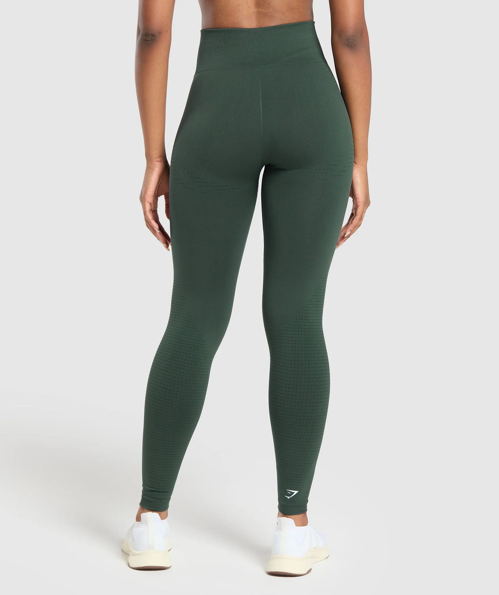 Gymshark Vital Seamless Leggings - Woodland Green Marl