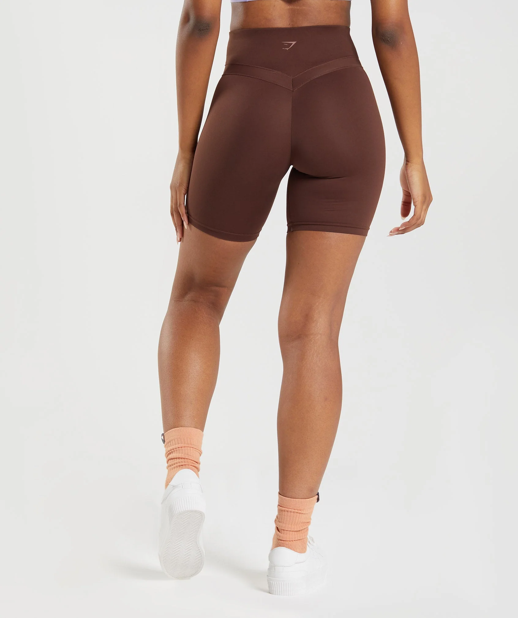 Gymshark Whitney Cycling Shorts - Rekindle Brown