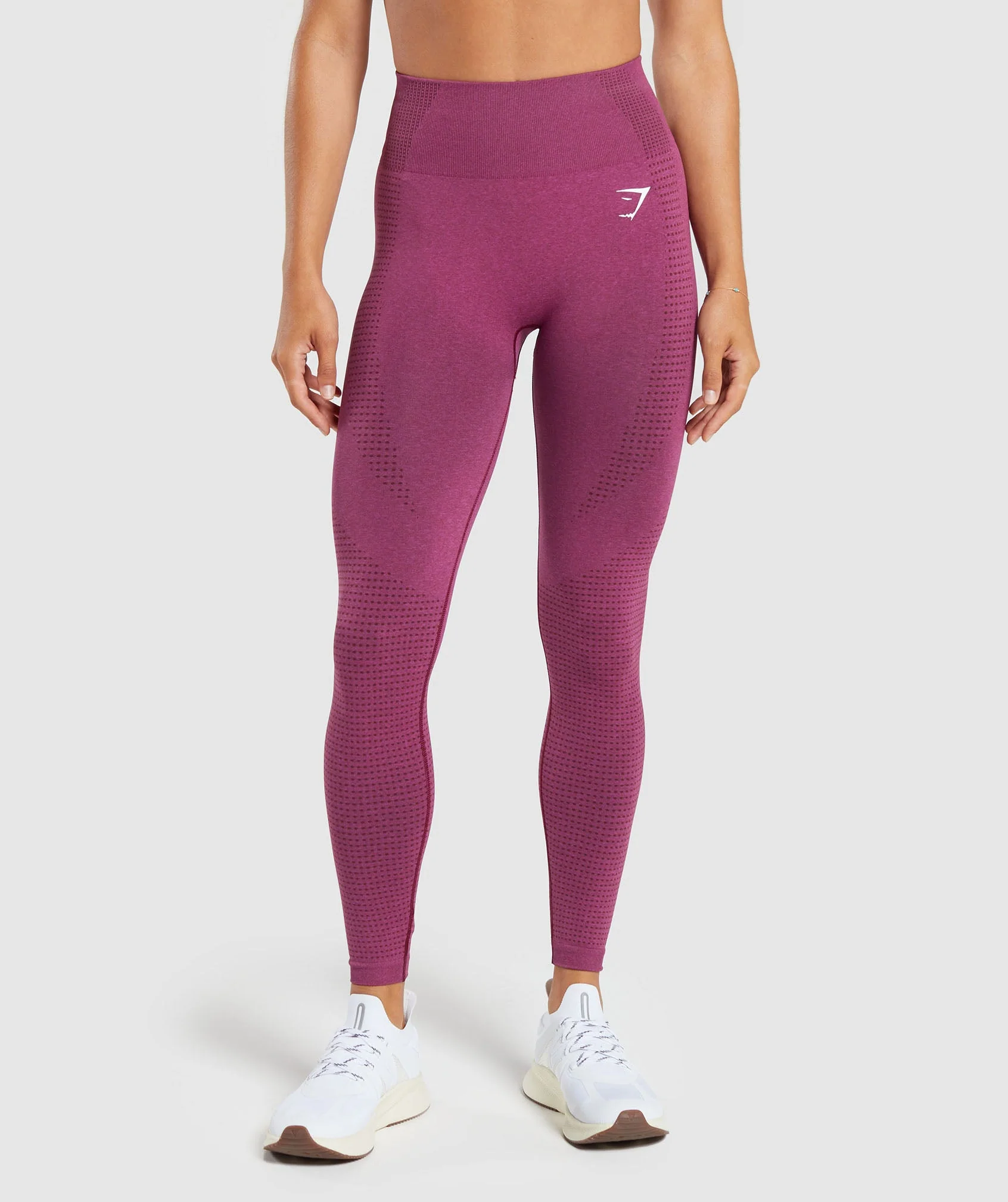 Gymshark Vital Seamless 2.0 Leggings - Plum Pink Marl