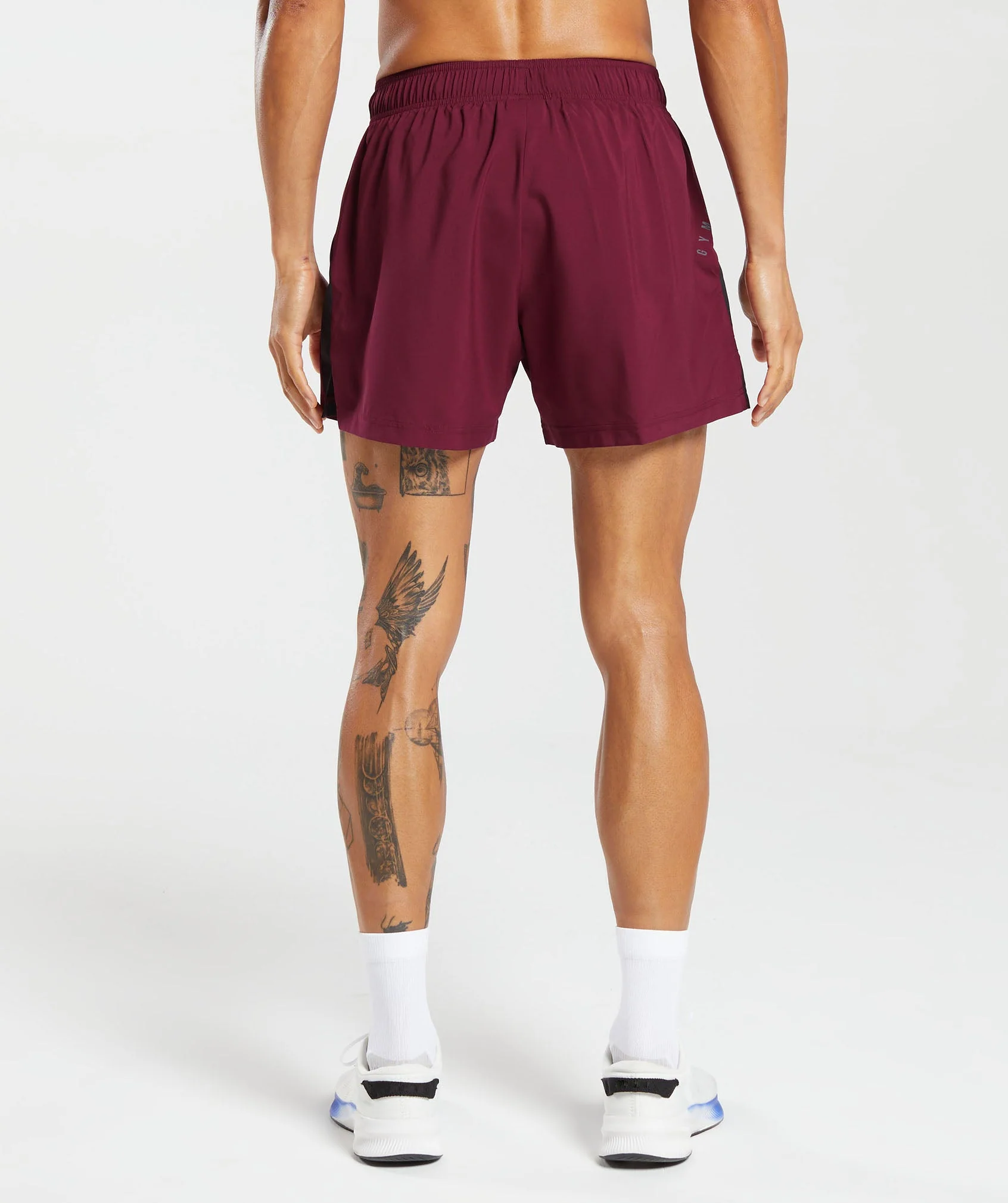 Gymshark Sport 5 Shorts - Plum Pink/Black