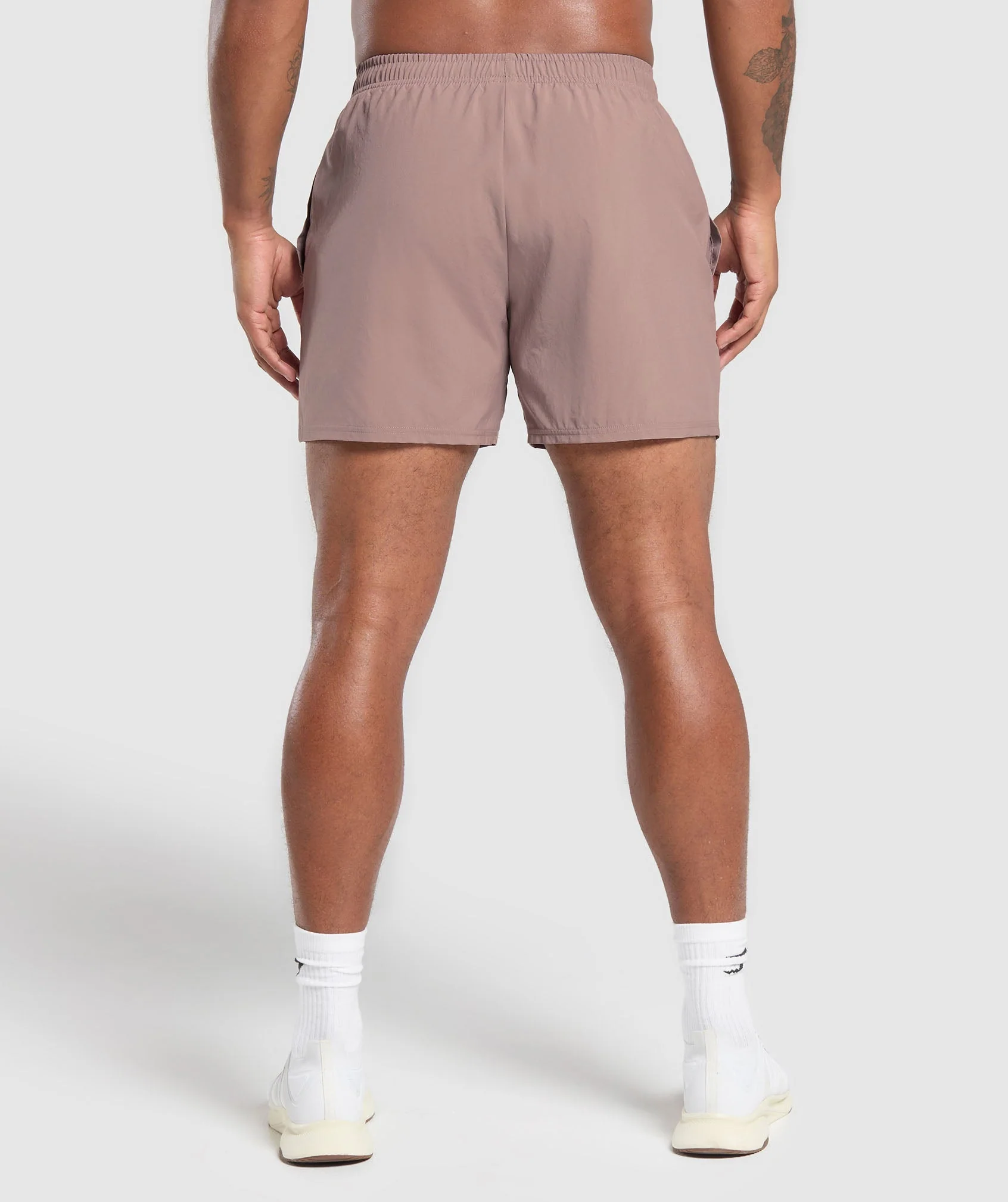 Gymshark Running Dept. 5 Shorts - Powder Mauve