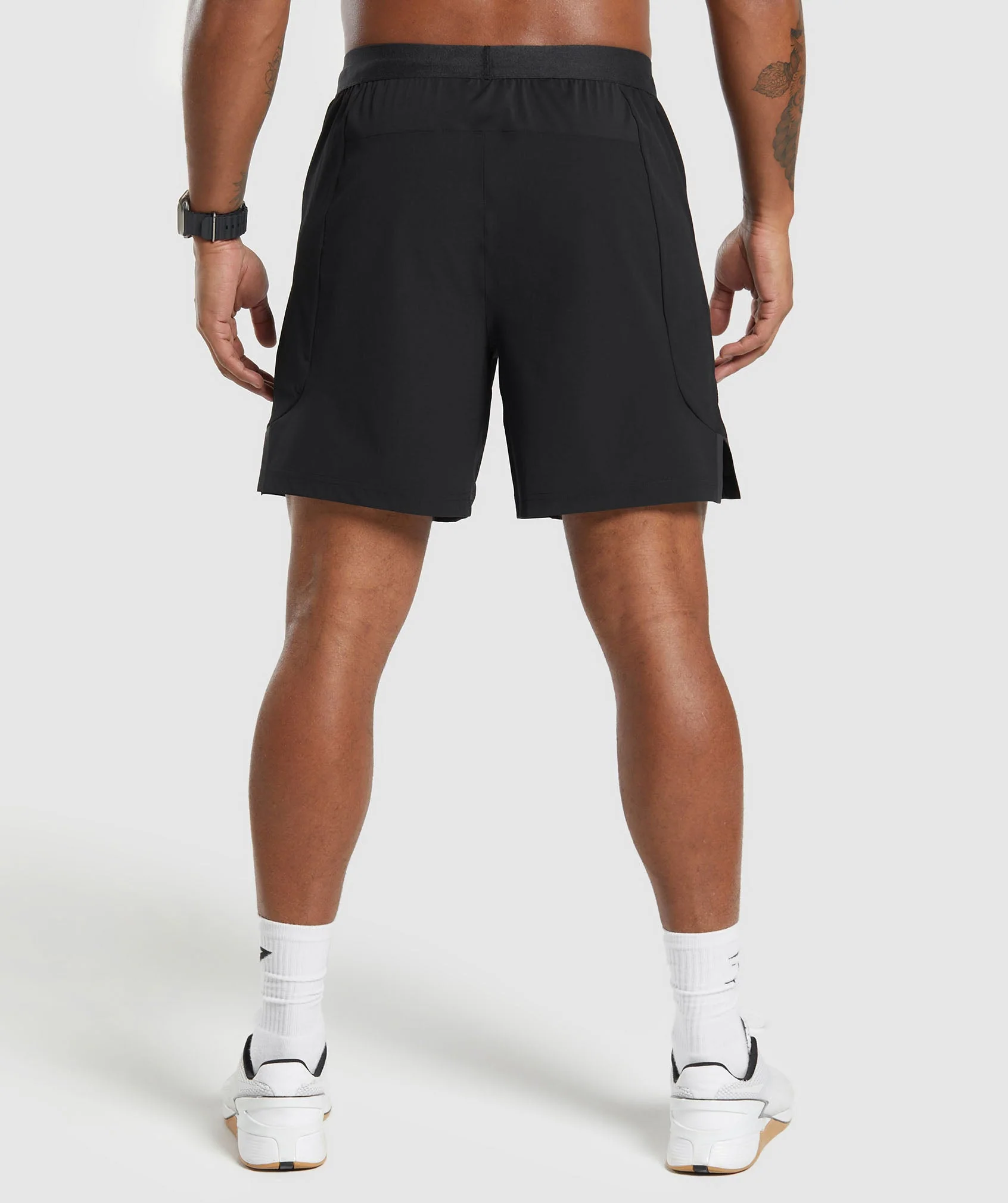 Gymshark Apex 7 Hybrid Shorts - Black