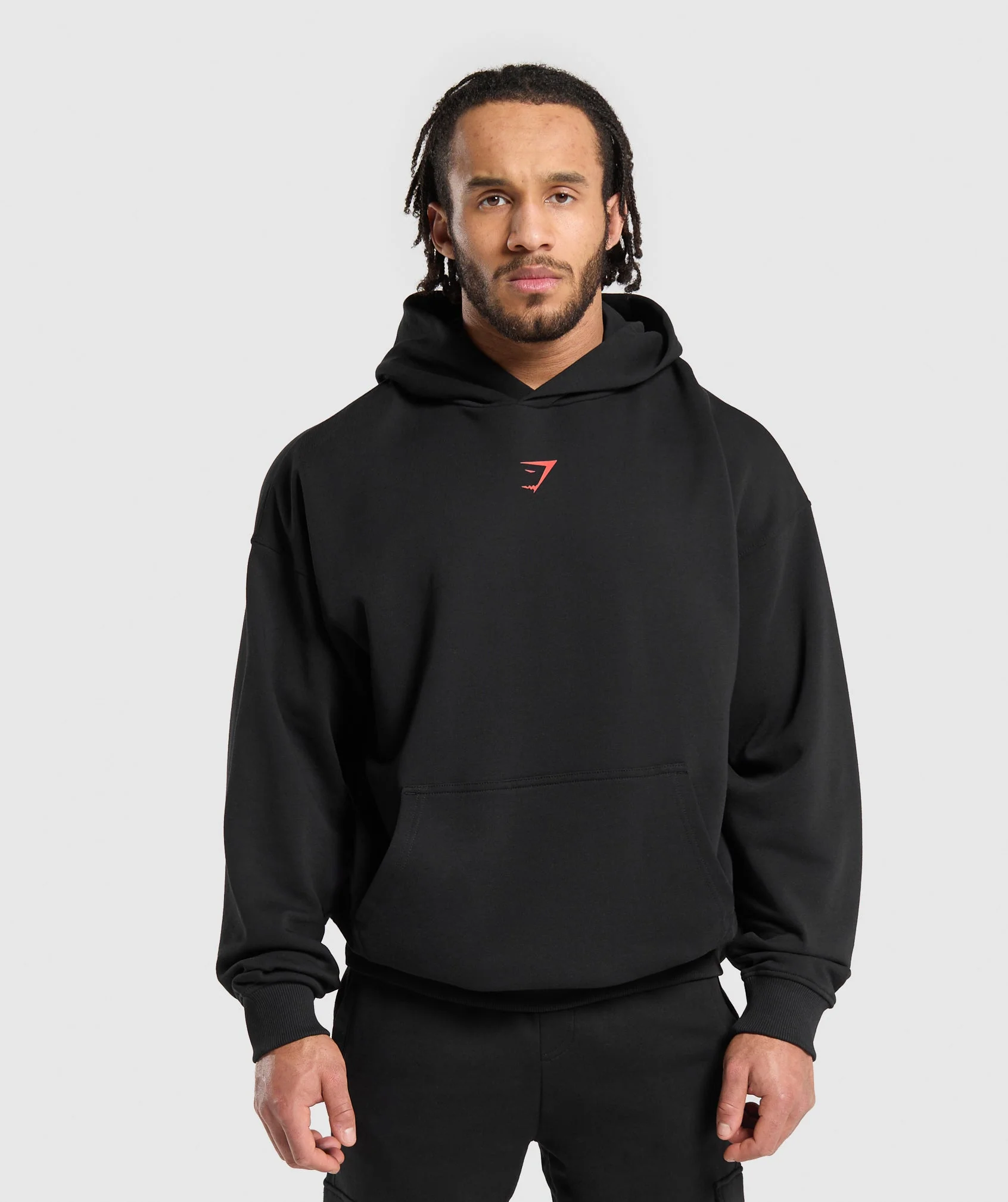 Gymshark Sets N Reps Hoodie - Black
