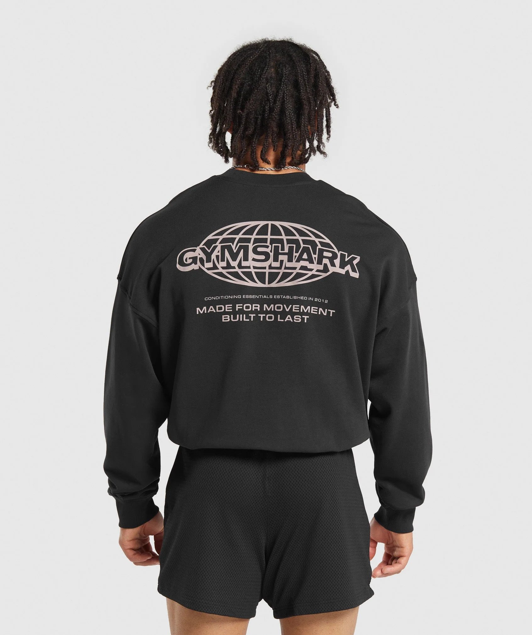 Gymshark Worldwide Crew - Black