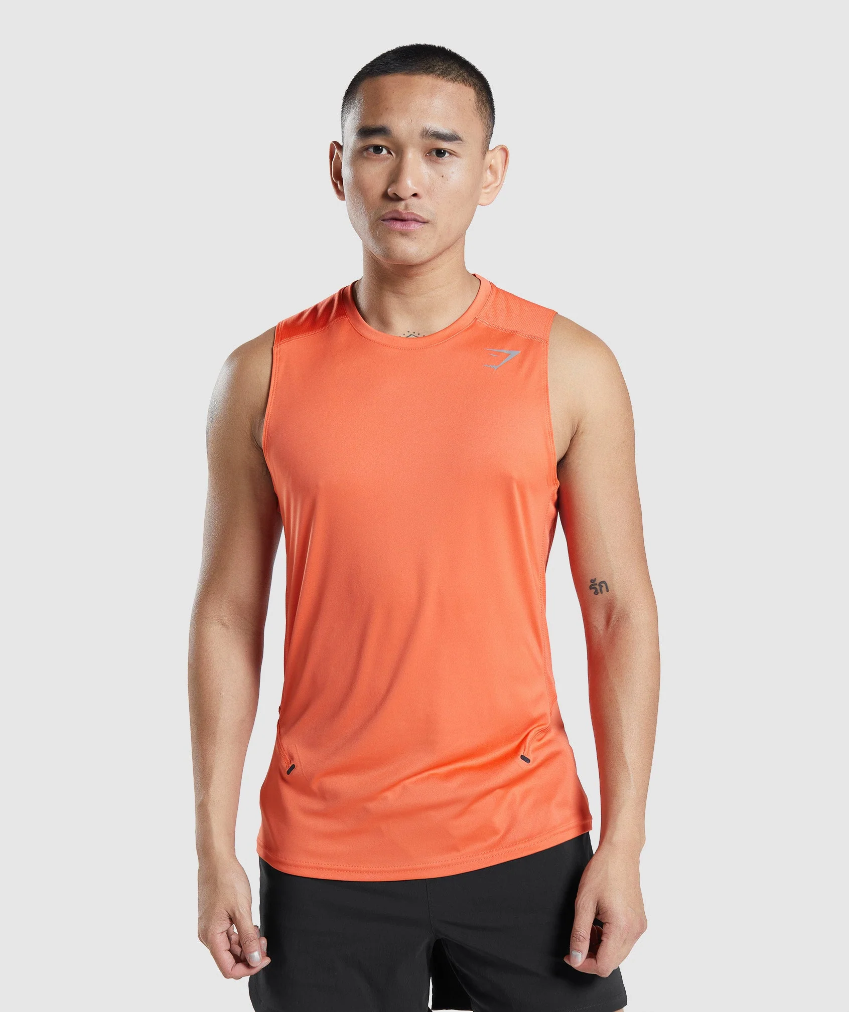Gymshark Speed Evolve Tank - Papaya Orange