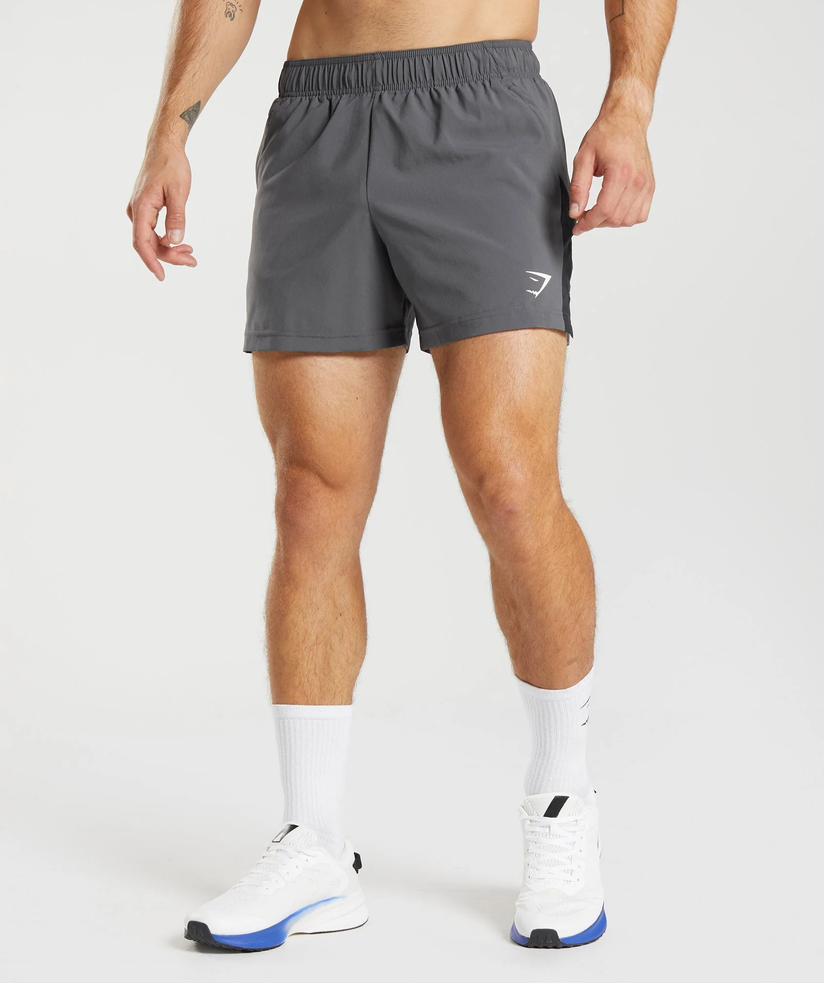 Gymshark Sport 5 Shorts - Silhouette Grey/Black