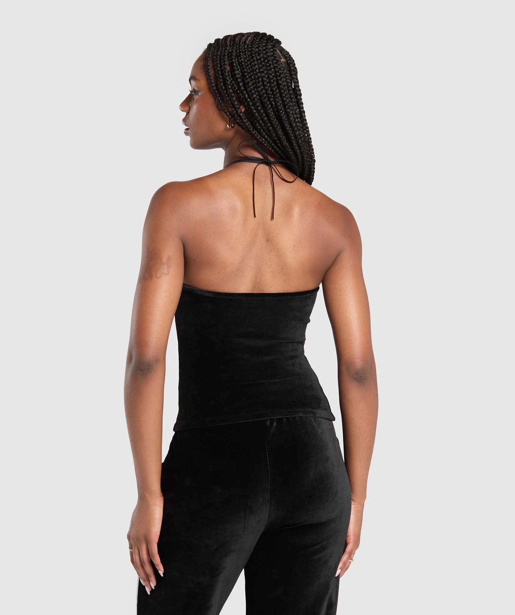 Gymshark Velour Tank - Black
