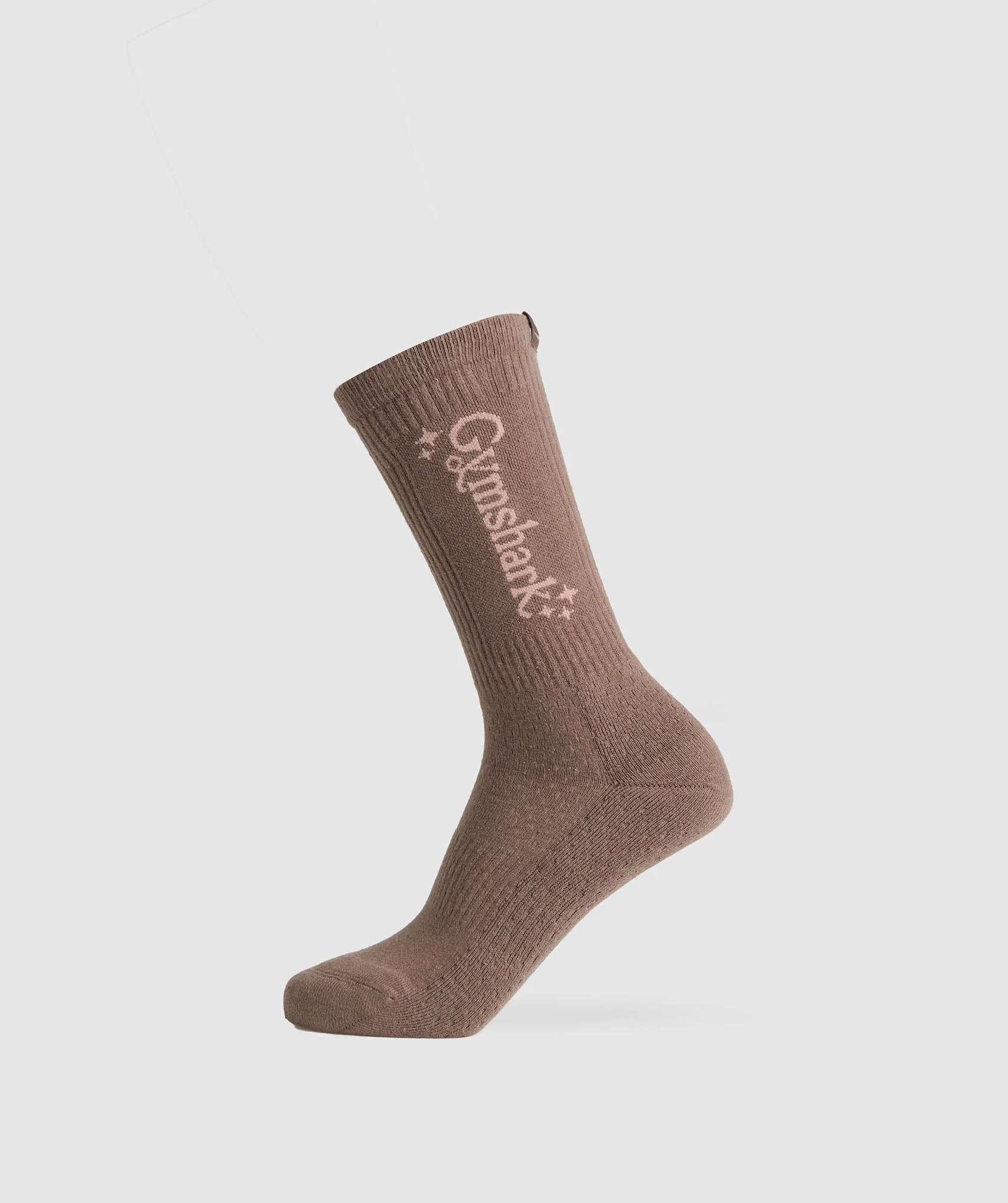 Gymshark Script Crew - Soft Brown