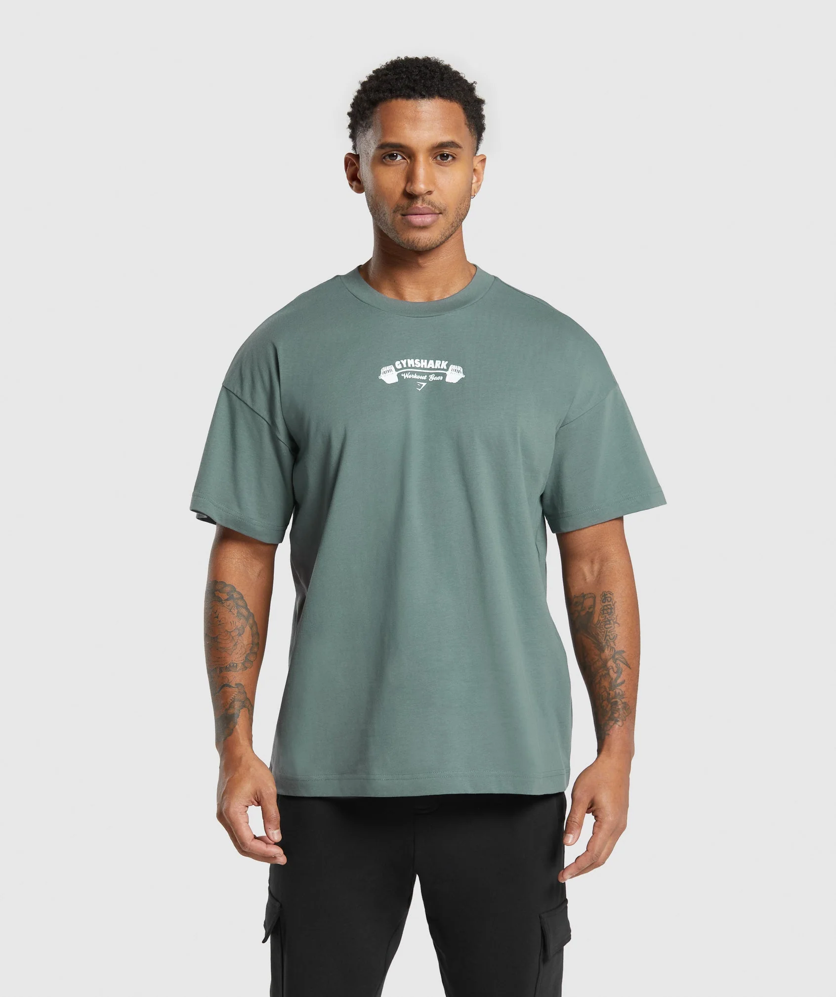 Gymshark Workout Gear T-Shirt - Cargo Teal