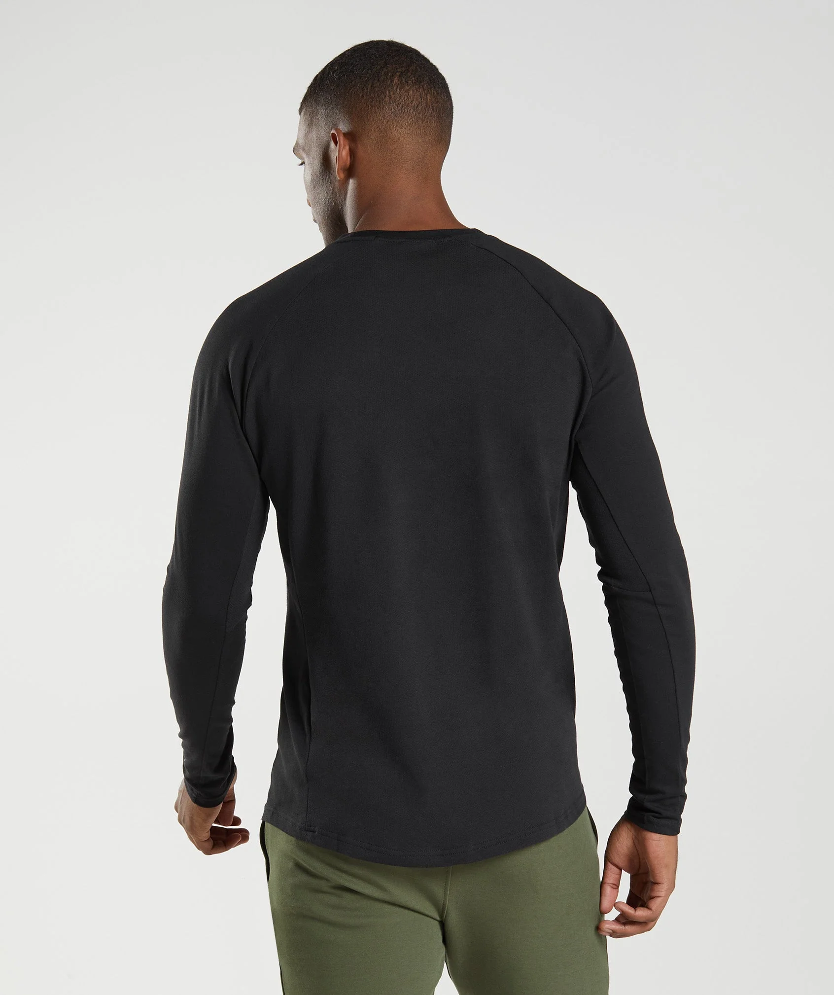 Gymshark React Long Sleeve Top - Black