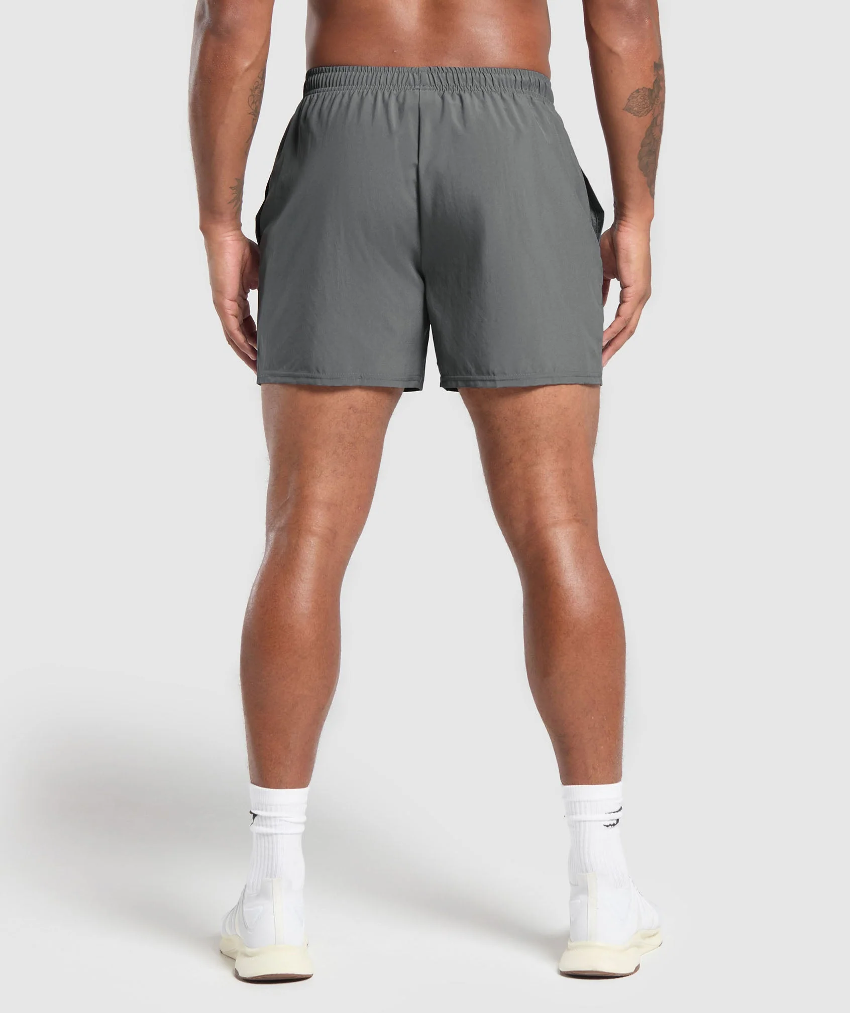 Gymshark Running Dept. 5 Shorts - Pitch Grey