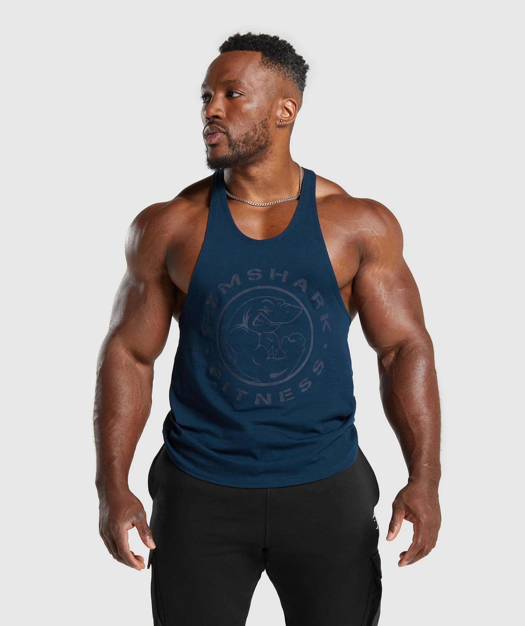 Gymshark Legacy Stringer - Navy