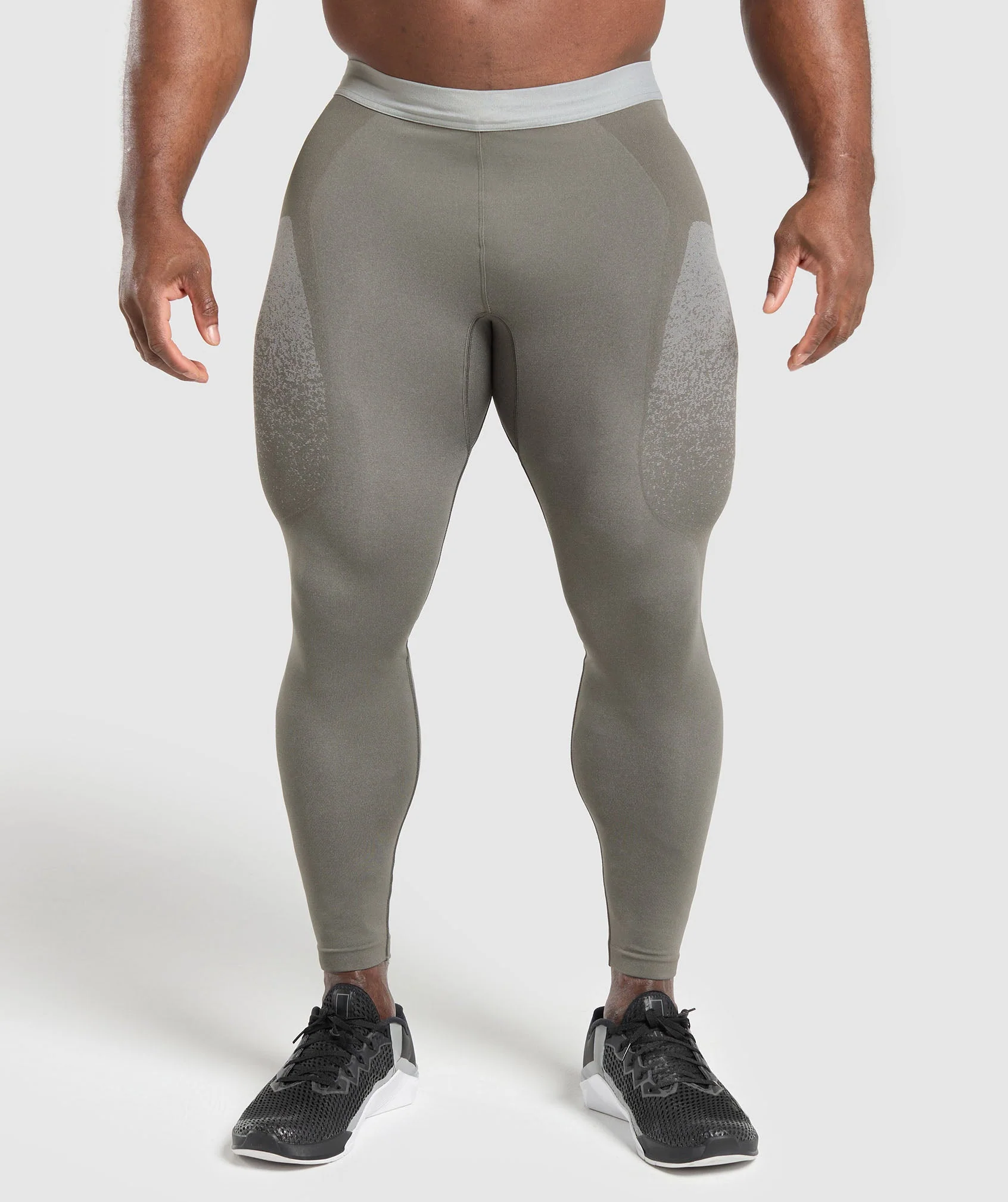 Gymshark Shadow Seamless Tights - Meteor Grey
