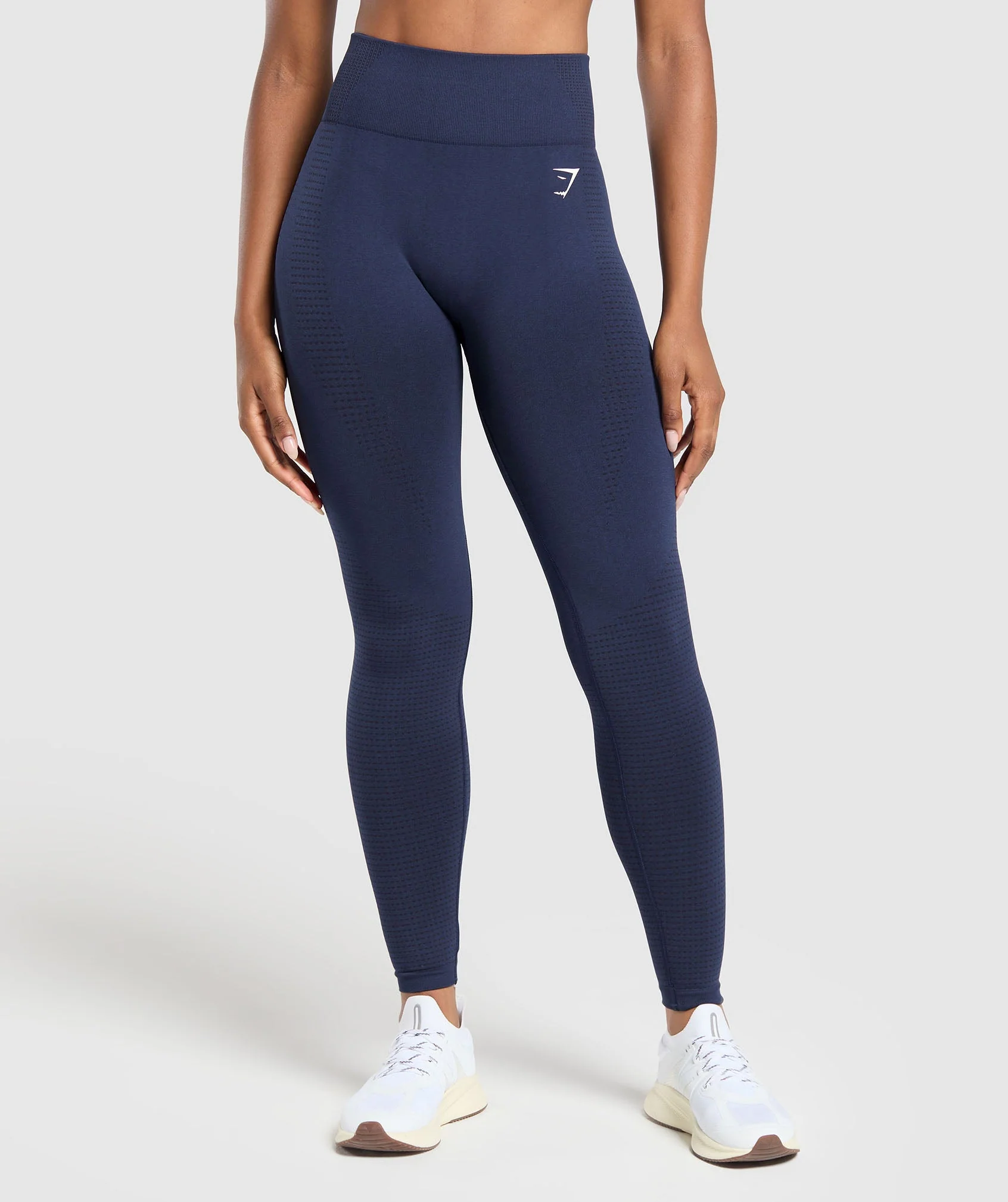 Gymshark Vital Seamless Leggings - Heavy Blue Marl