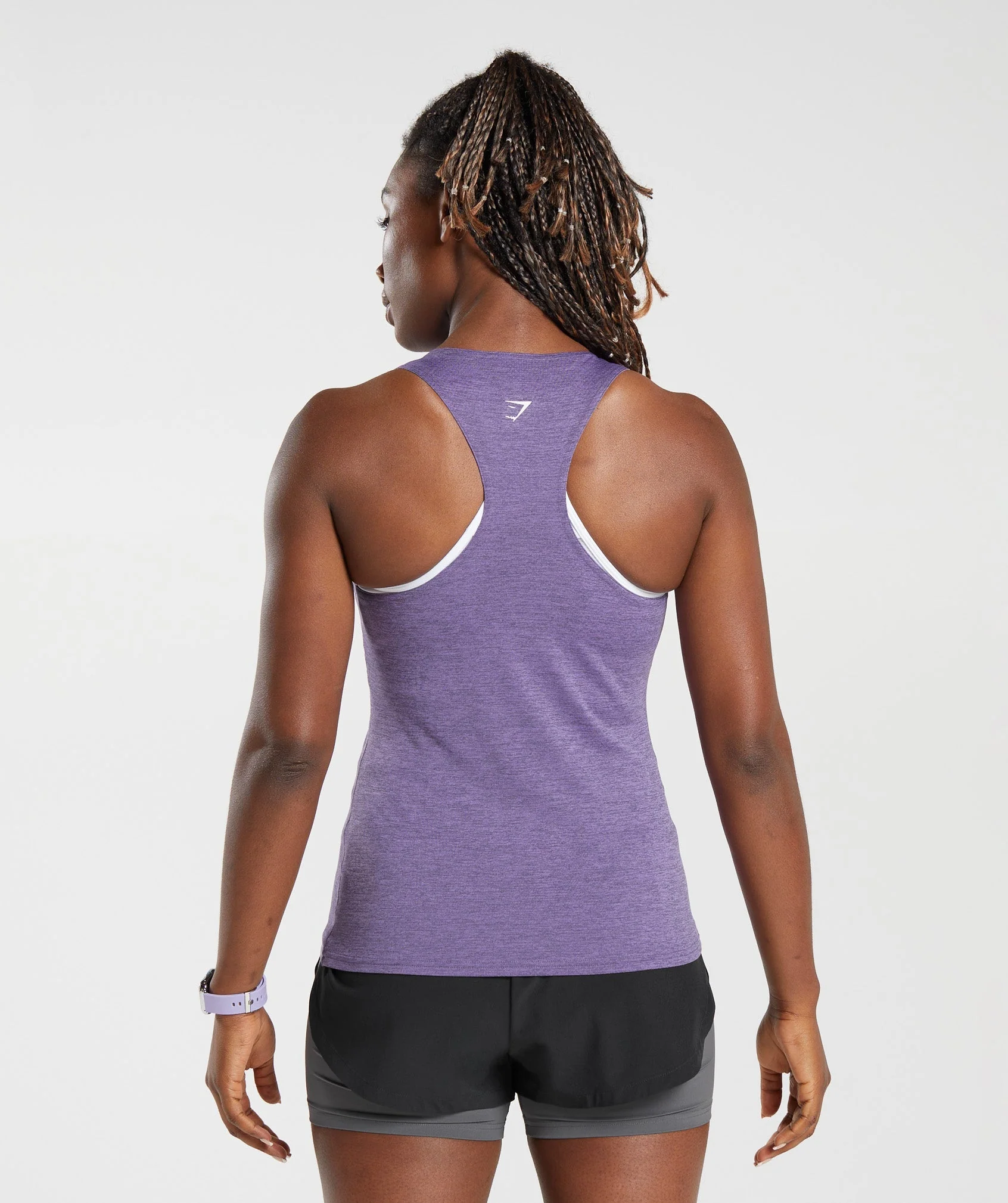 Gymshark Running Tank - Dewberry Purple/Grape Purple
