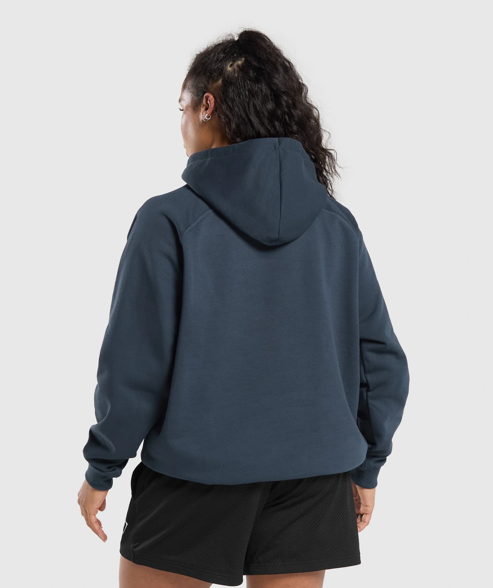 Gymshark Strength Department Oversized Hoodie - Heavy Blue