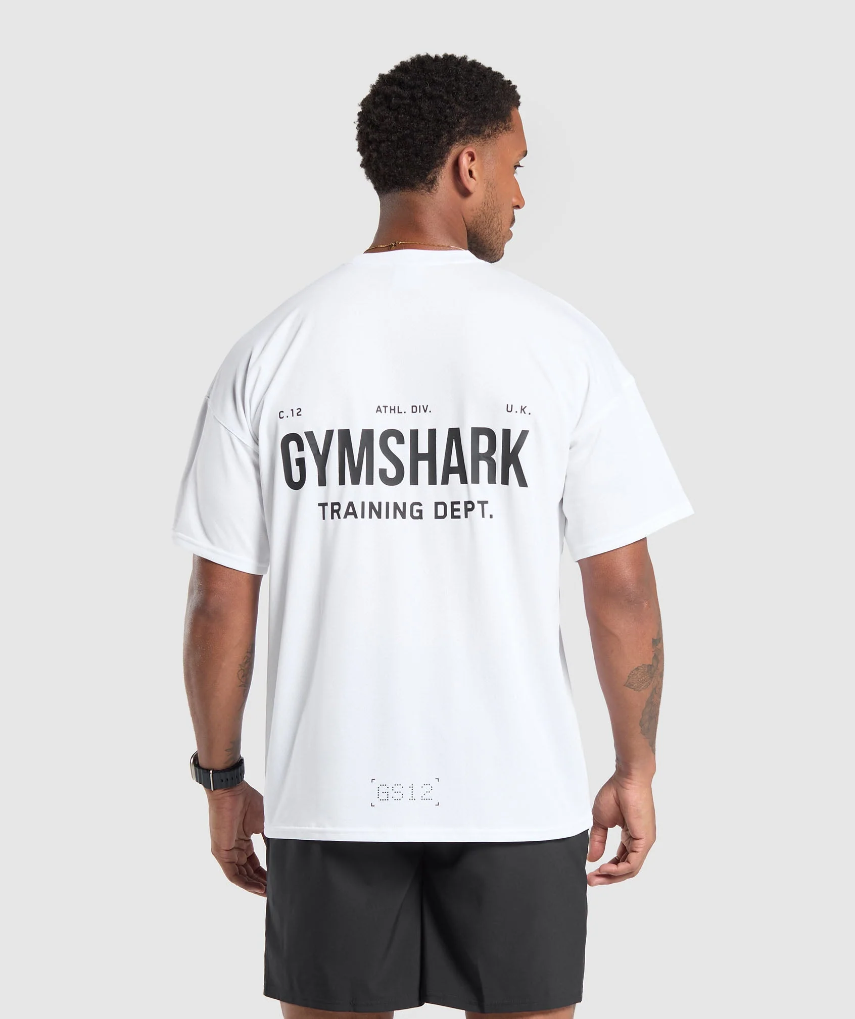 Gymshark Training Department Performance T Shirt - White