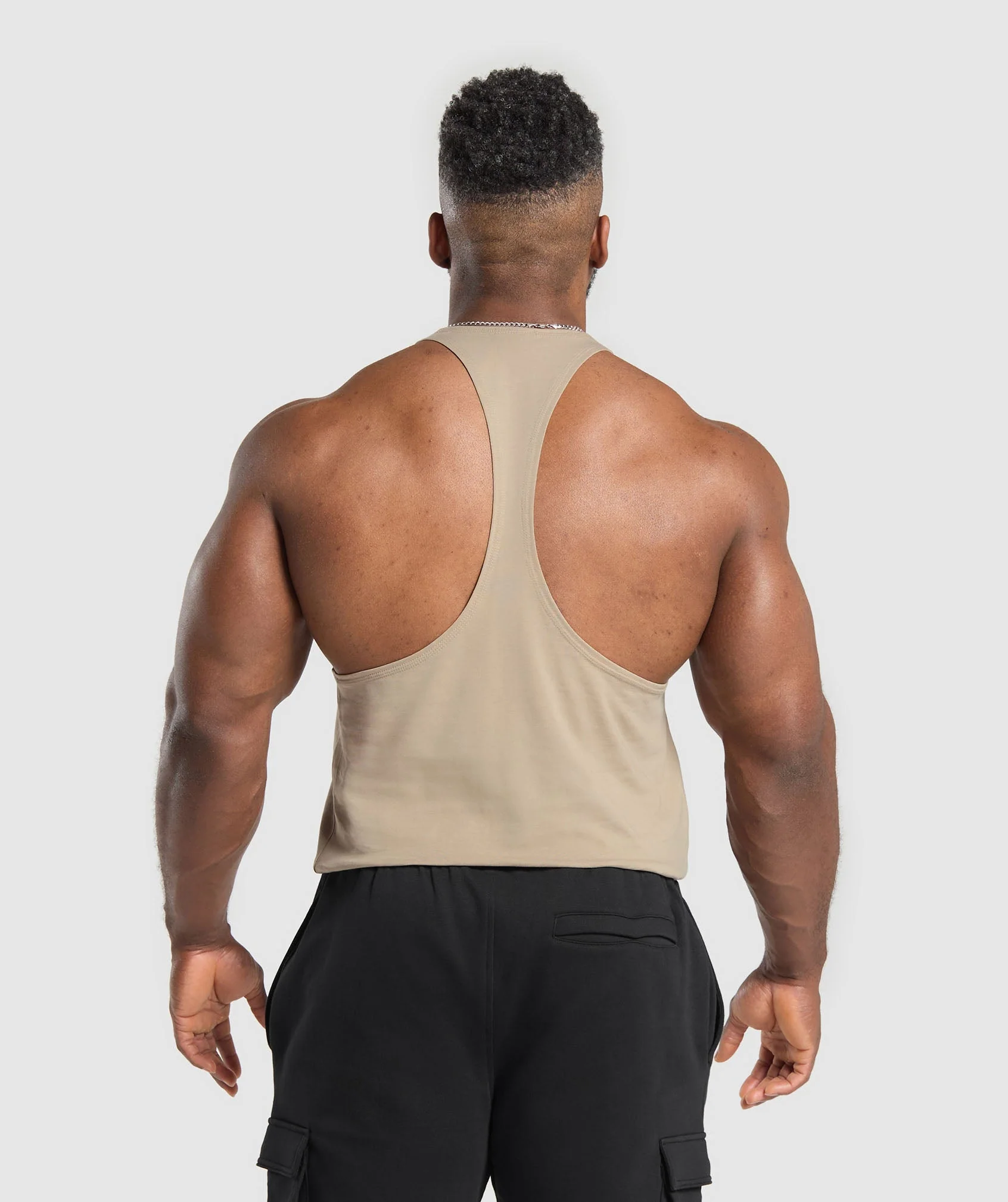 Gymshark Legacy Stringer - Cement Brown