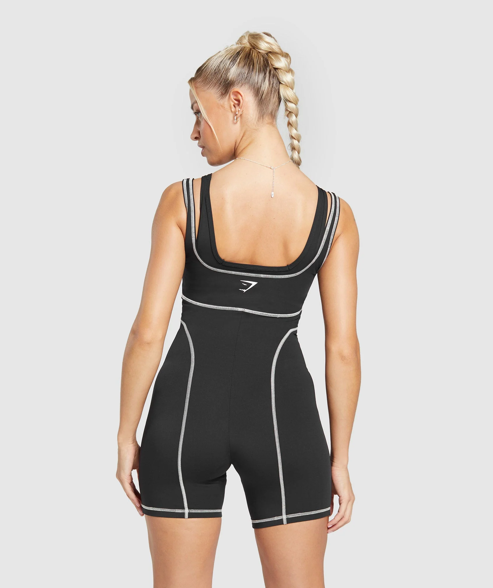 Gymshark Stitch Feature All In One - Black
