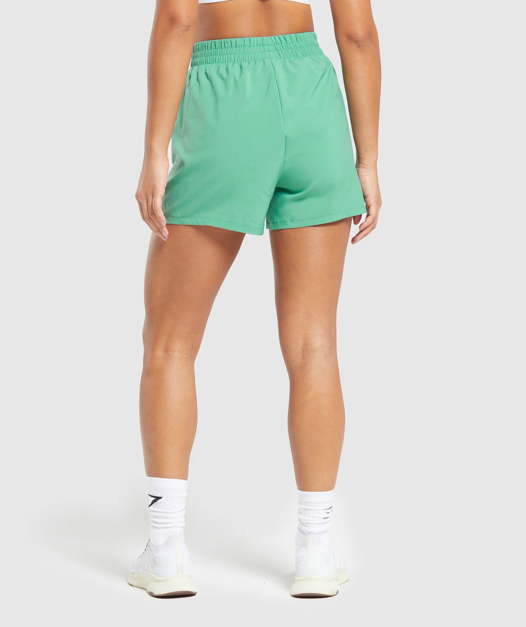 Gymshark Woven Pocket Shorts - Lagoon Green
