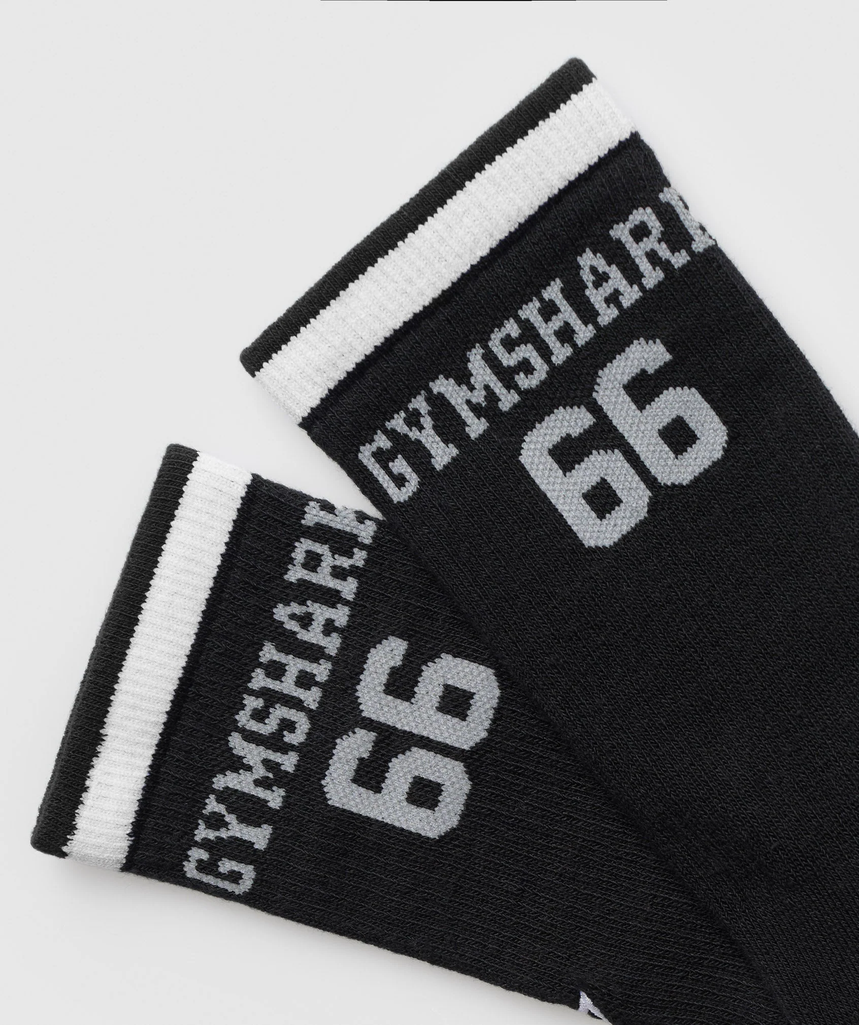 Gymshark Collegiate Graphic Crew Sock - Black