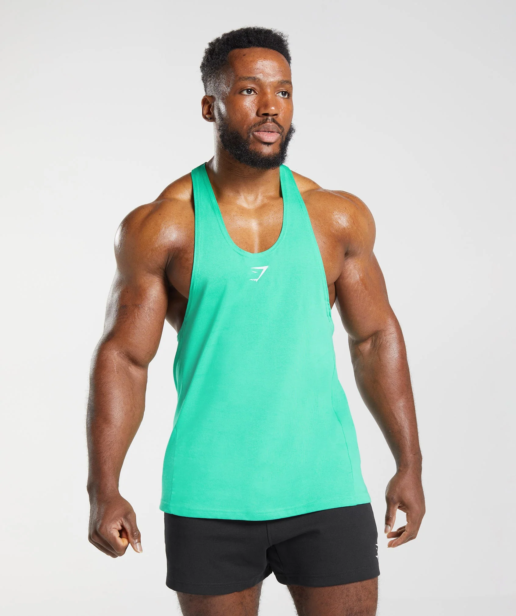 Gymshark React Stringer - Tropic Green