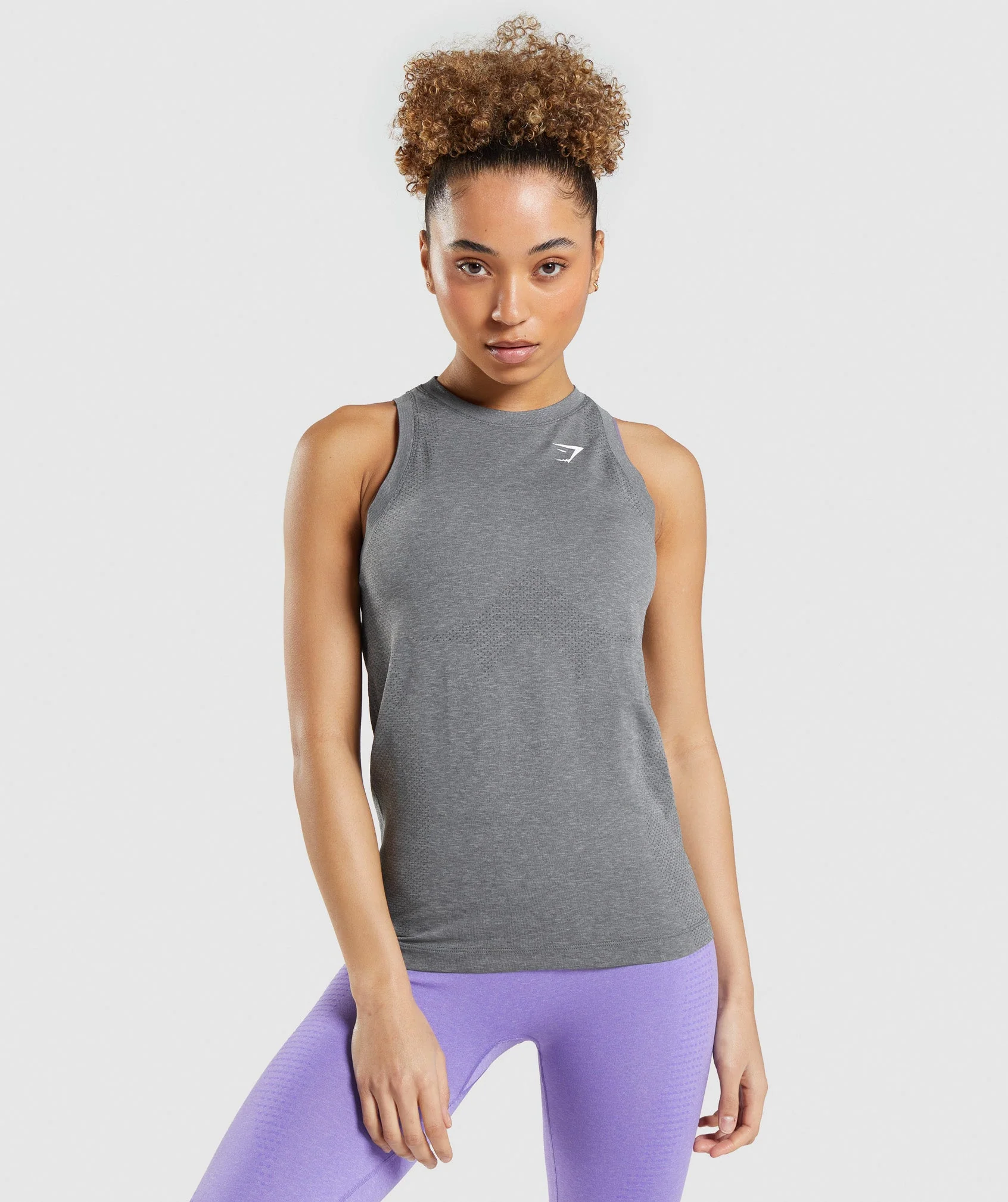 Gymshark Vital Seamless 2.0 Light Tank - Smokey Grey Marl