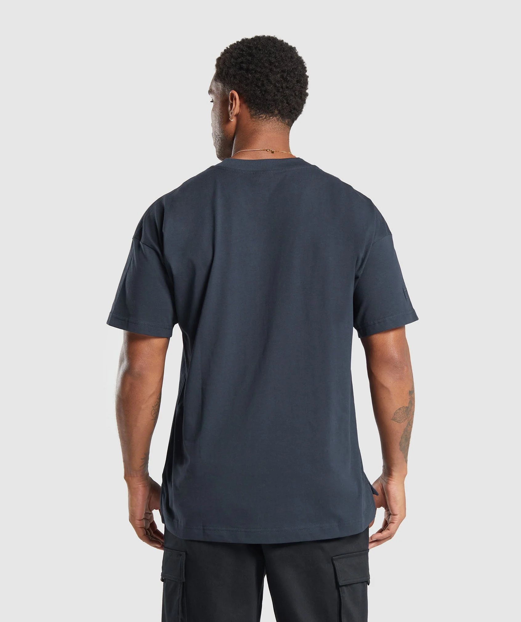 Gymshark Rest Day Essentials T-shirt - Heavy Blue