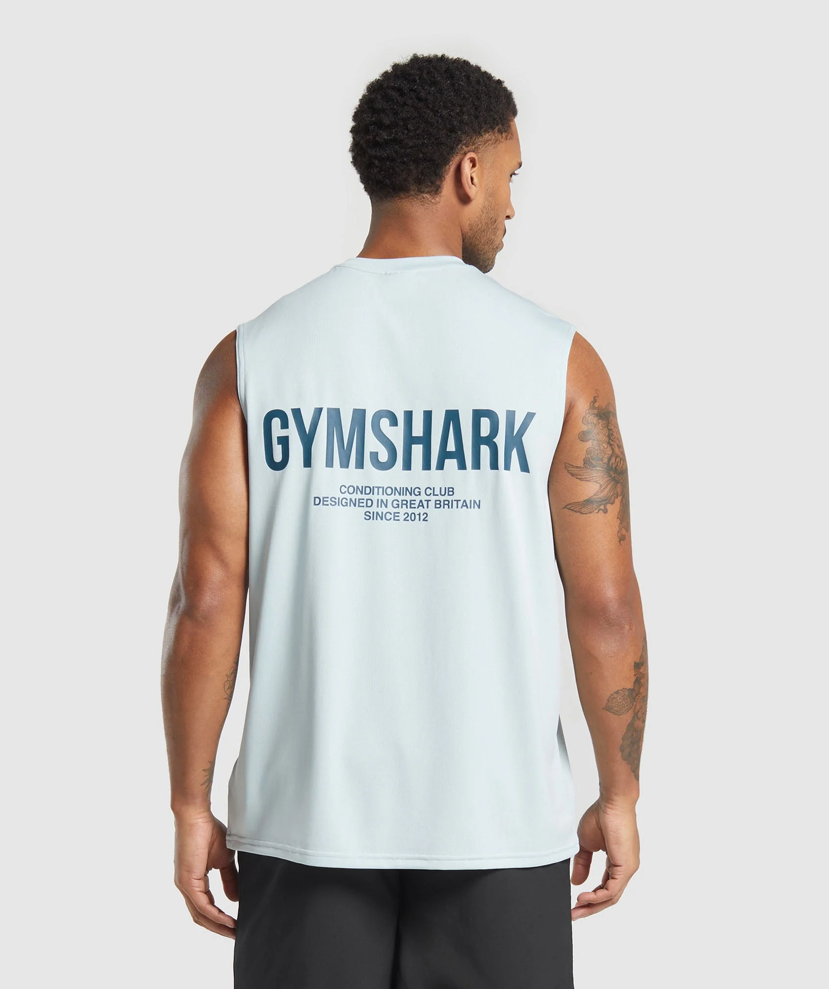 Gymshark Conditioning Club Tank - Cool Blue