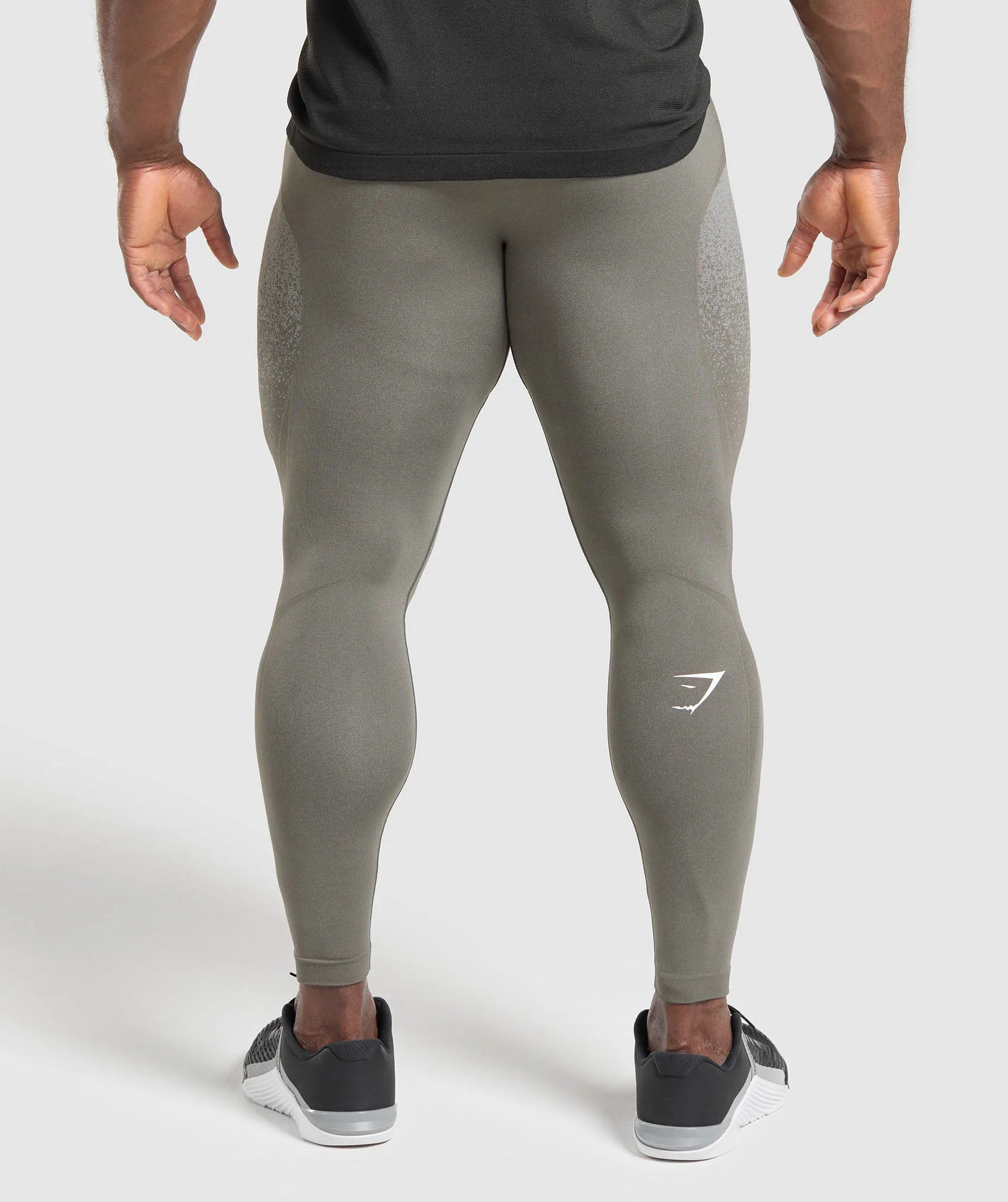 Gymshark Shadow Seamless Tights - Meteor Grey