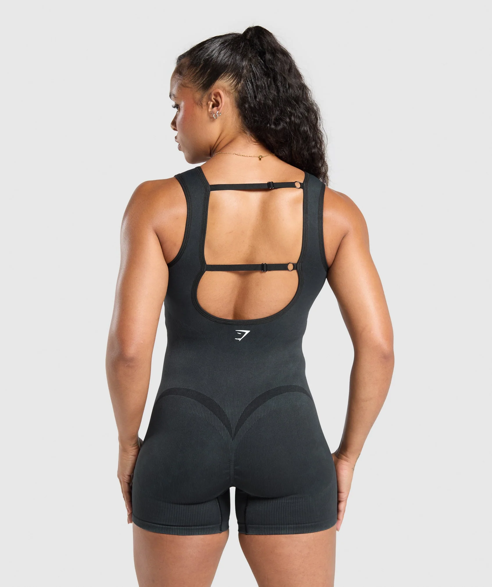 Gymshark Gains Seamless All-In-One - Black