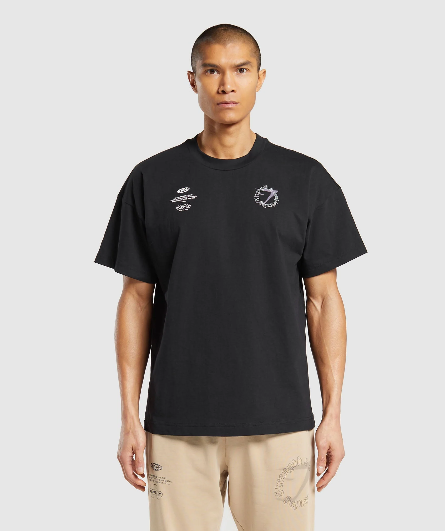 Gymshark Strength and Conditioning T-Shirt - Black