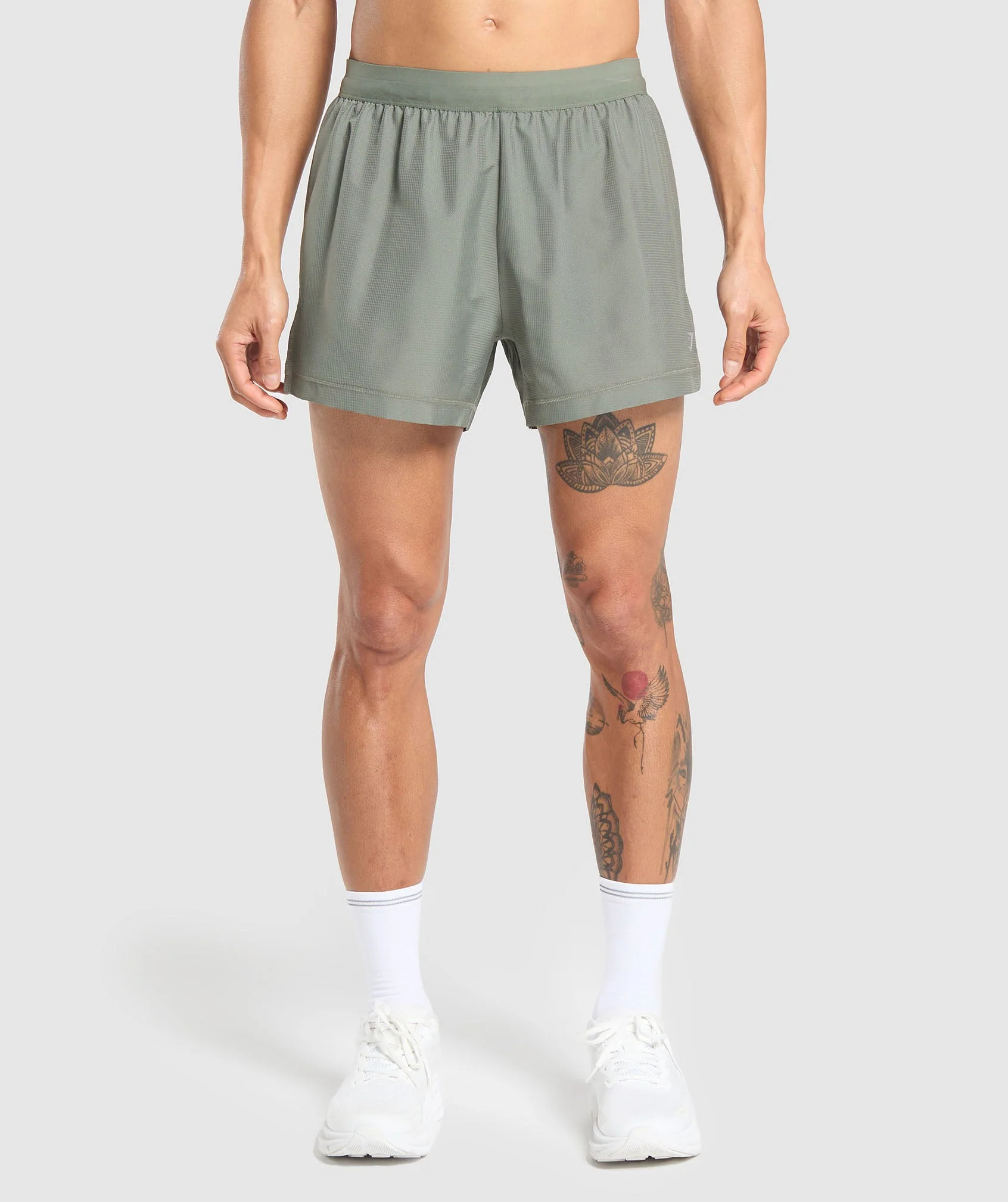 Gymshark Running Shorts - Unit Green