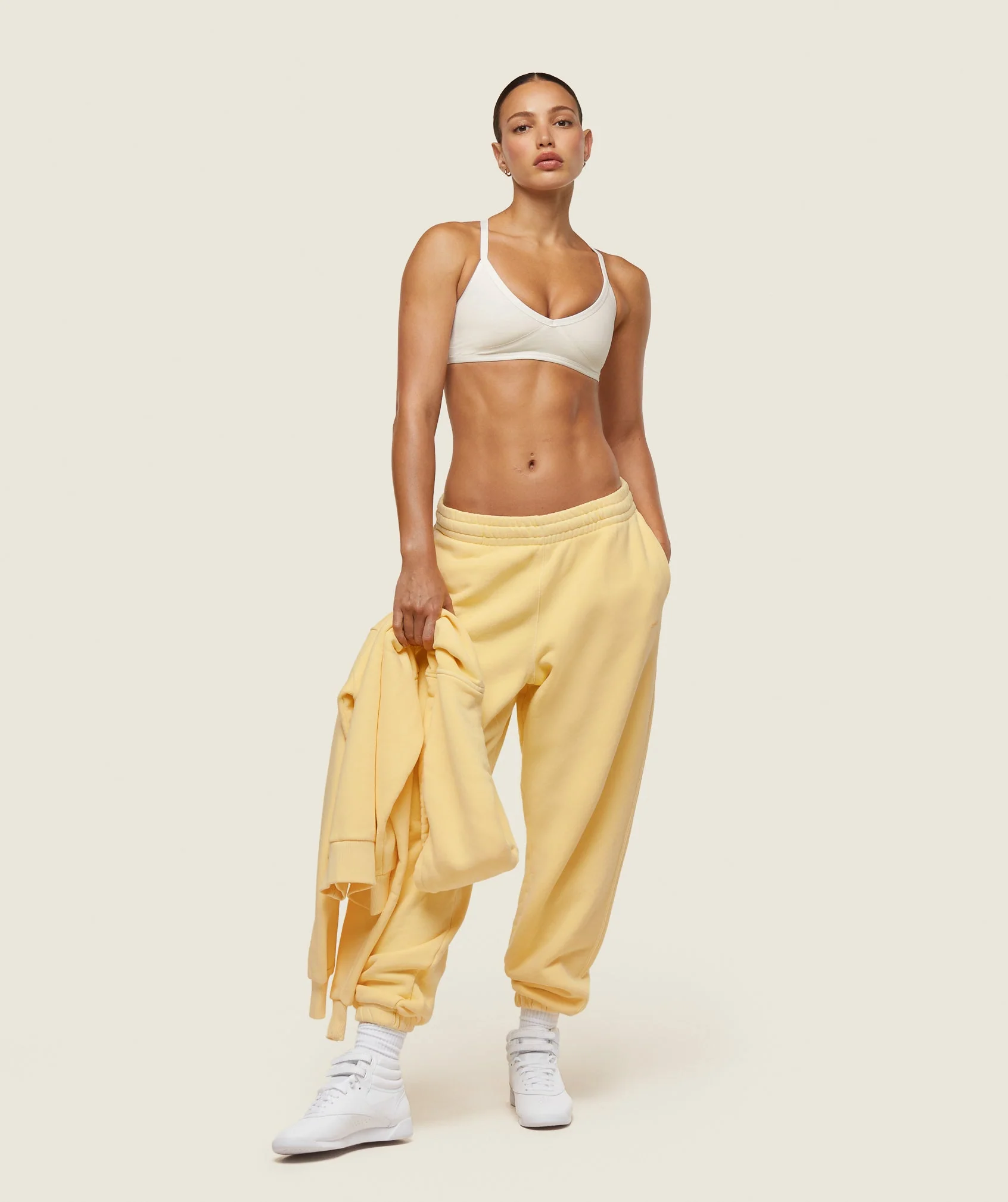 Gymshark everywear Ultra Comfort Bralette - Soft White