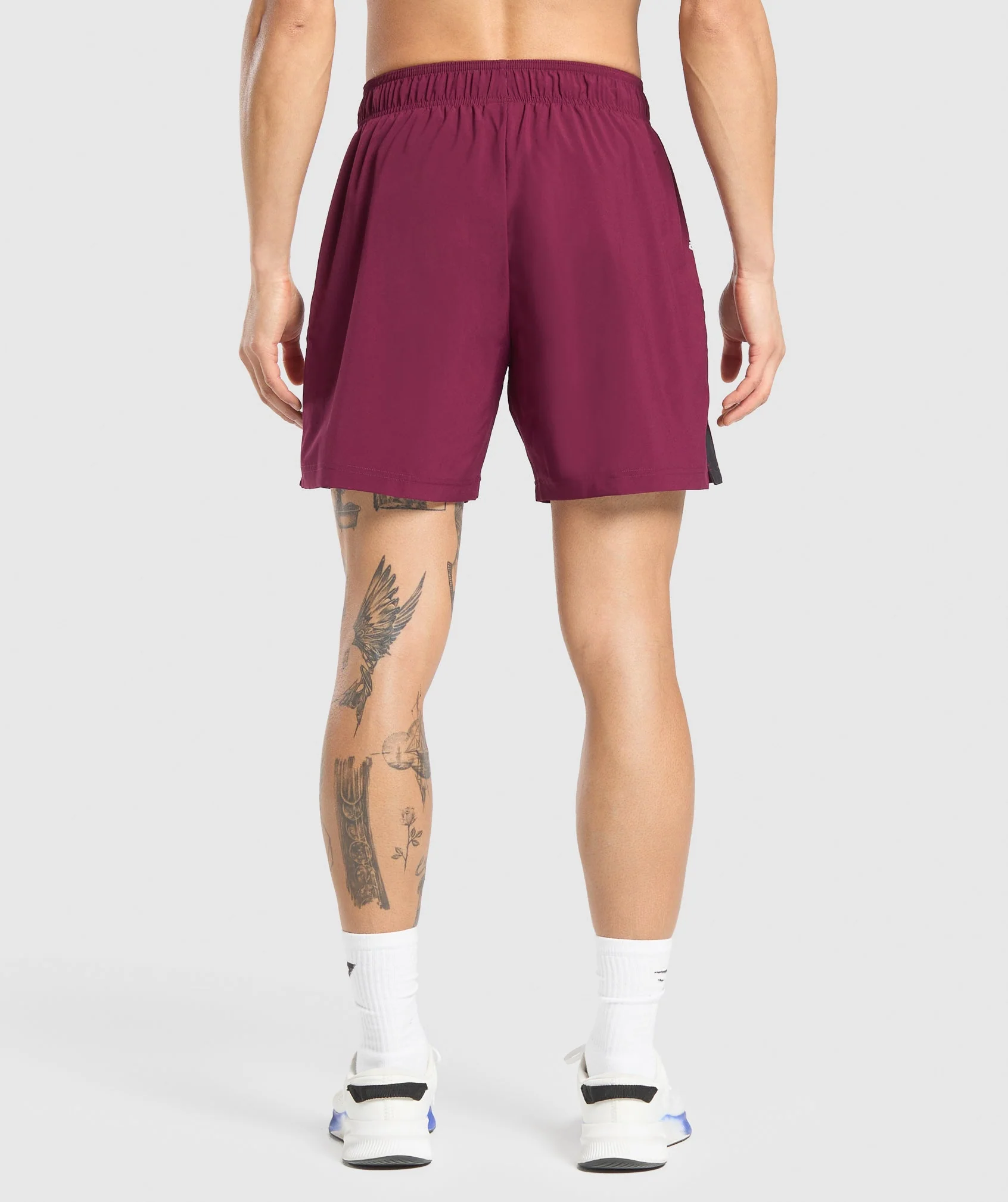 Gymshark Sport 7 Shorts - Strong Pink/Black