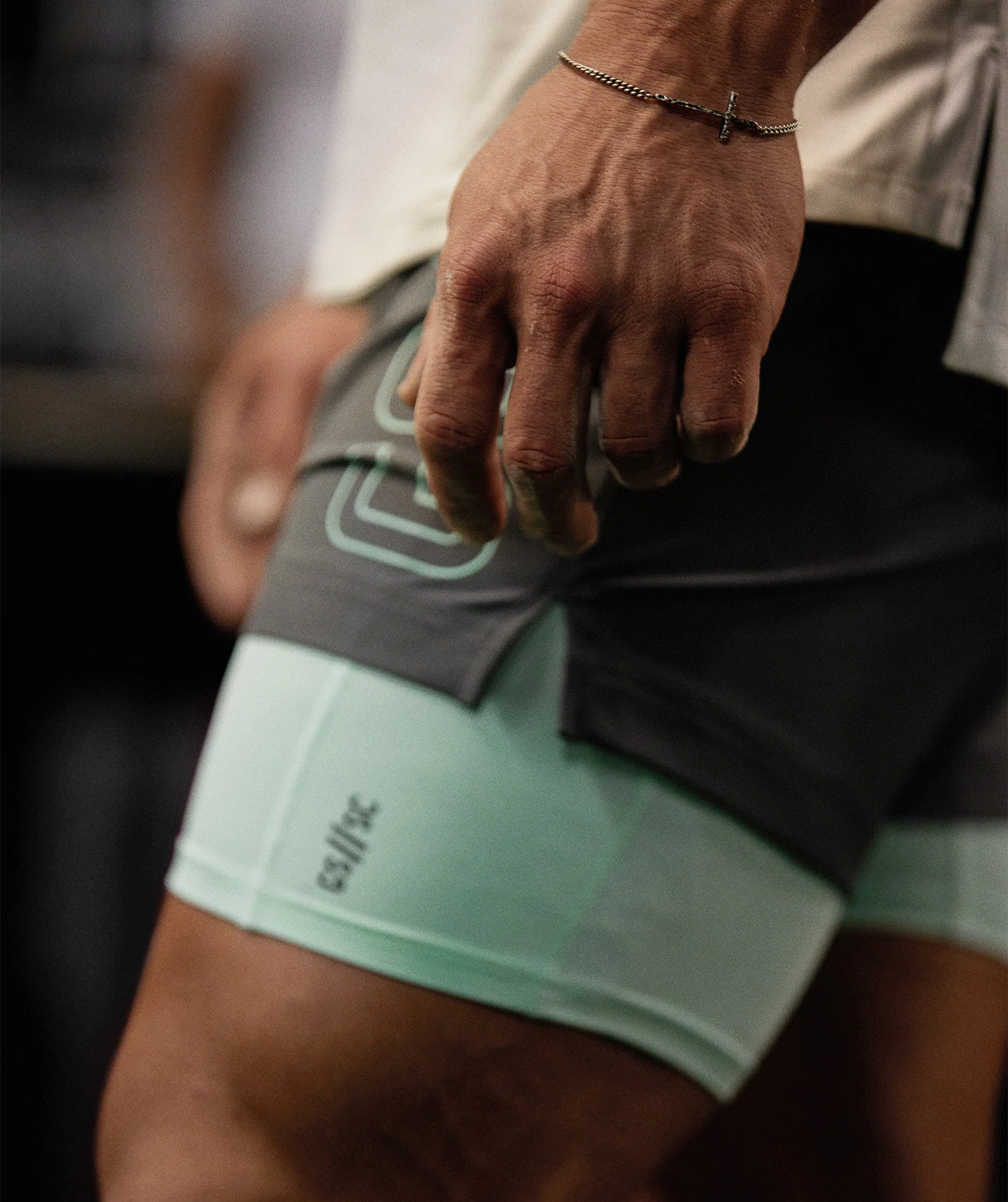 Gymshark//Steve Cook Baselayer Shorts - Turbo Blue